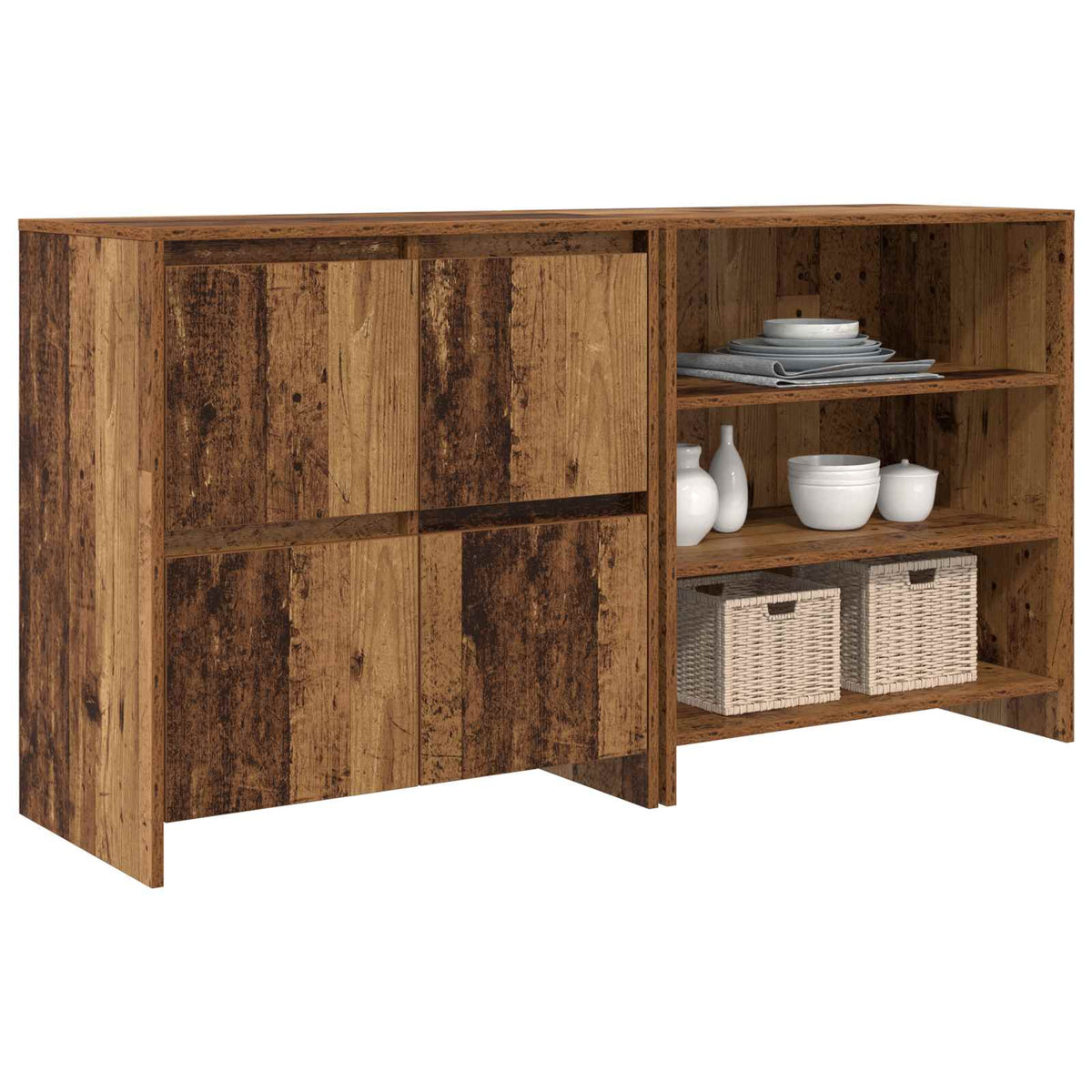 Kabalas 2 pcs Sena mediena 70 x 41 x 75 cm Apdirbta mediena