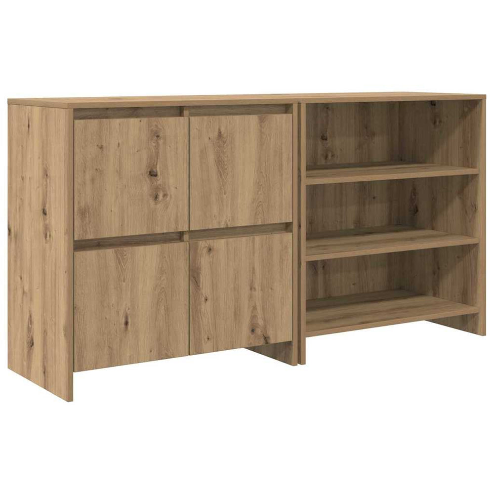 Kabalas 2 pcs artisano ąžuolo 70 x 41 x 75 cm Apdirbta mediena