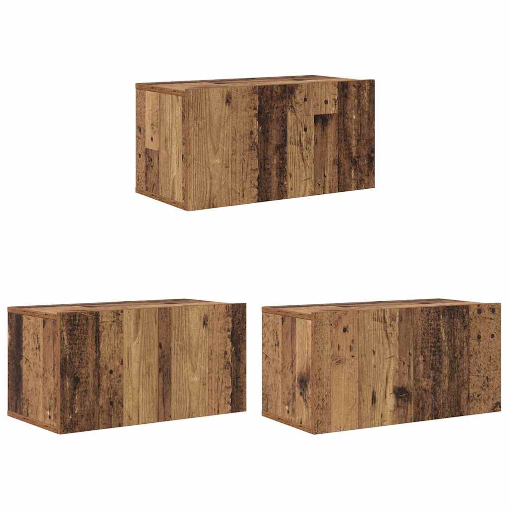 Televizoriaus spintelė 8 pcs Senas medis 60 x 30 x 30.5 cm