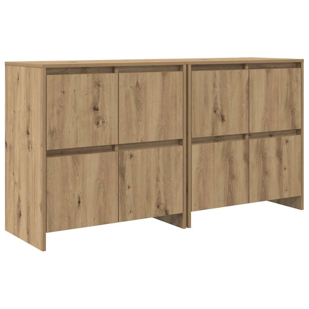 Kabalas 2 pcs artisano ąžuolo 70 x 41 x 75 cm Apdirbta mediena