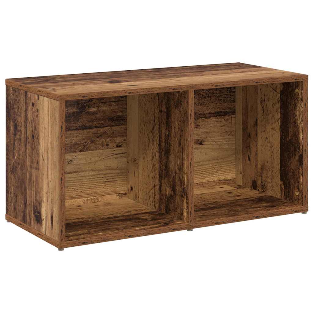 TV spintelių komplektas 2 pcs Senovinis medis 37 x 35 x 72 cm