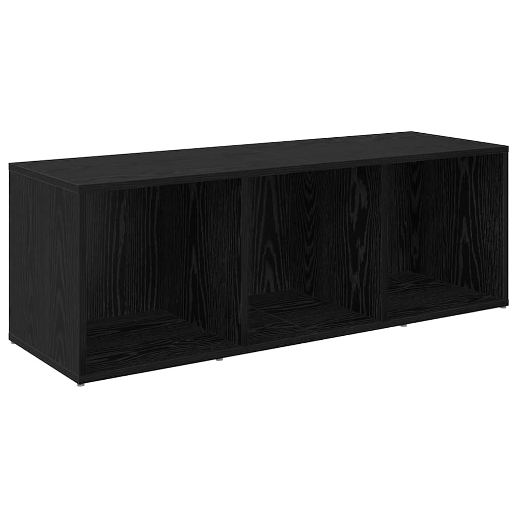 TV spintelių komplektas 4 pcs Juodas ąžuolas 37 x 35 x 107,5 cm