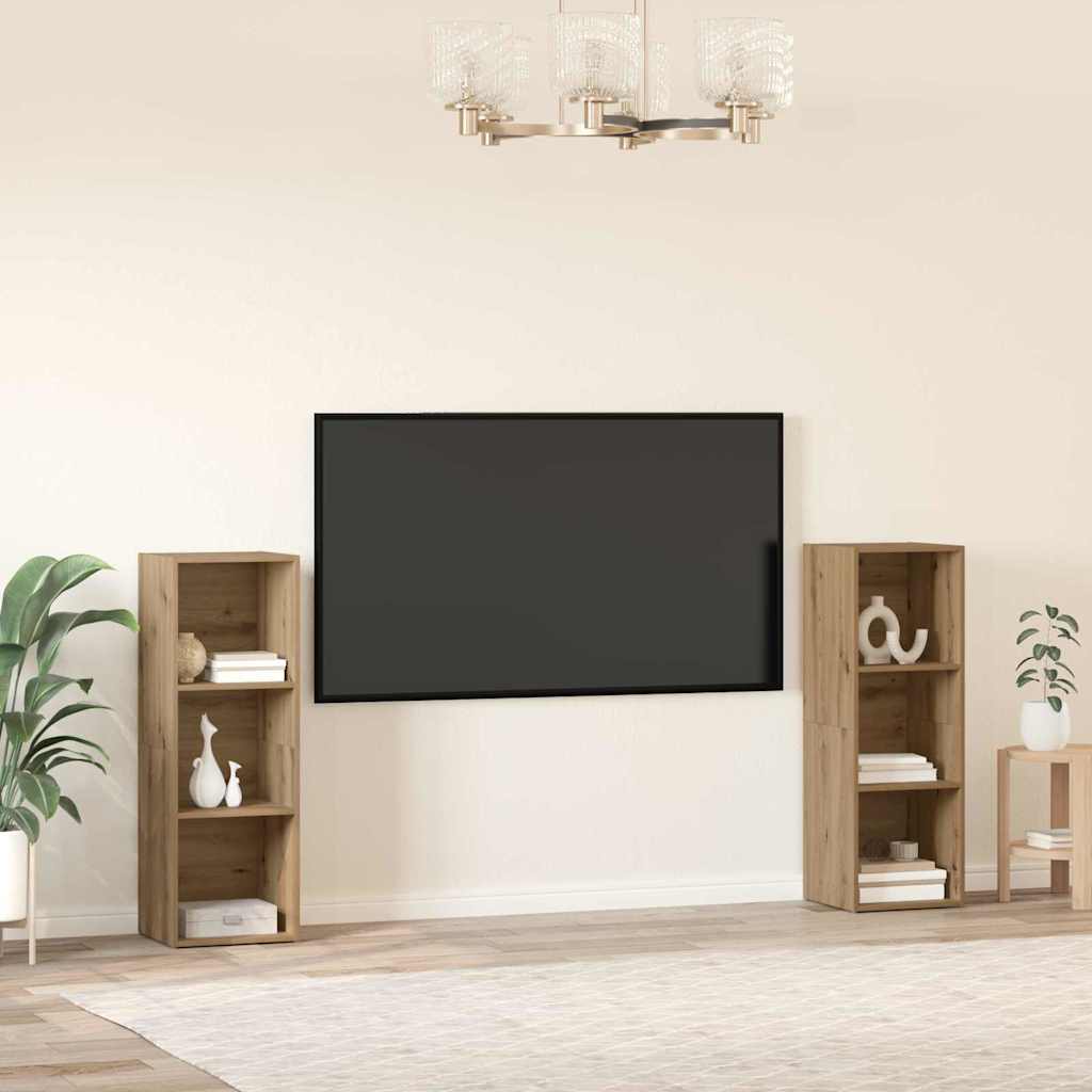 TV skapju komplekts 2 gab. Ozols Meistro 107 x 35 x 37 cm