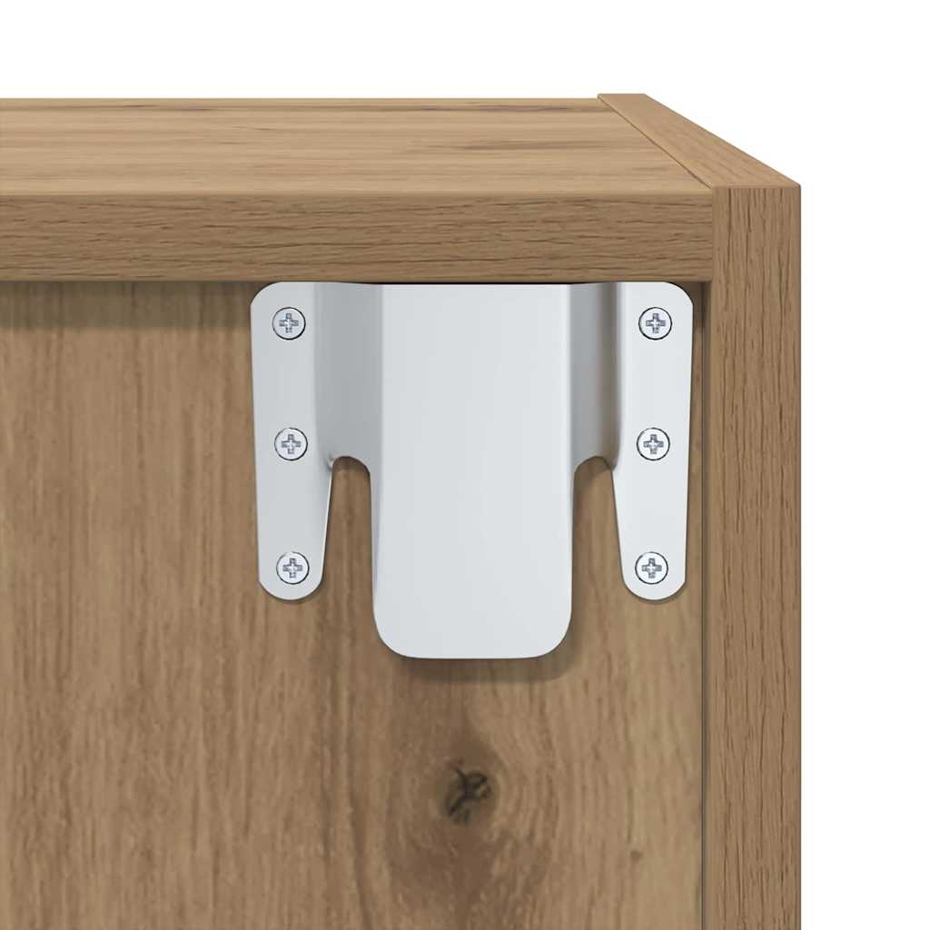 Wall TV cabinets 2 pcs artisan oak