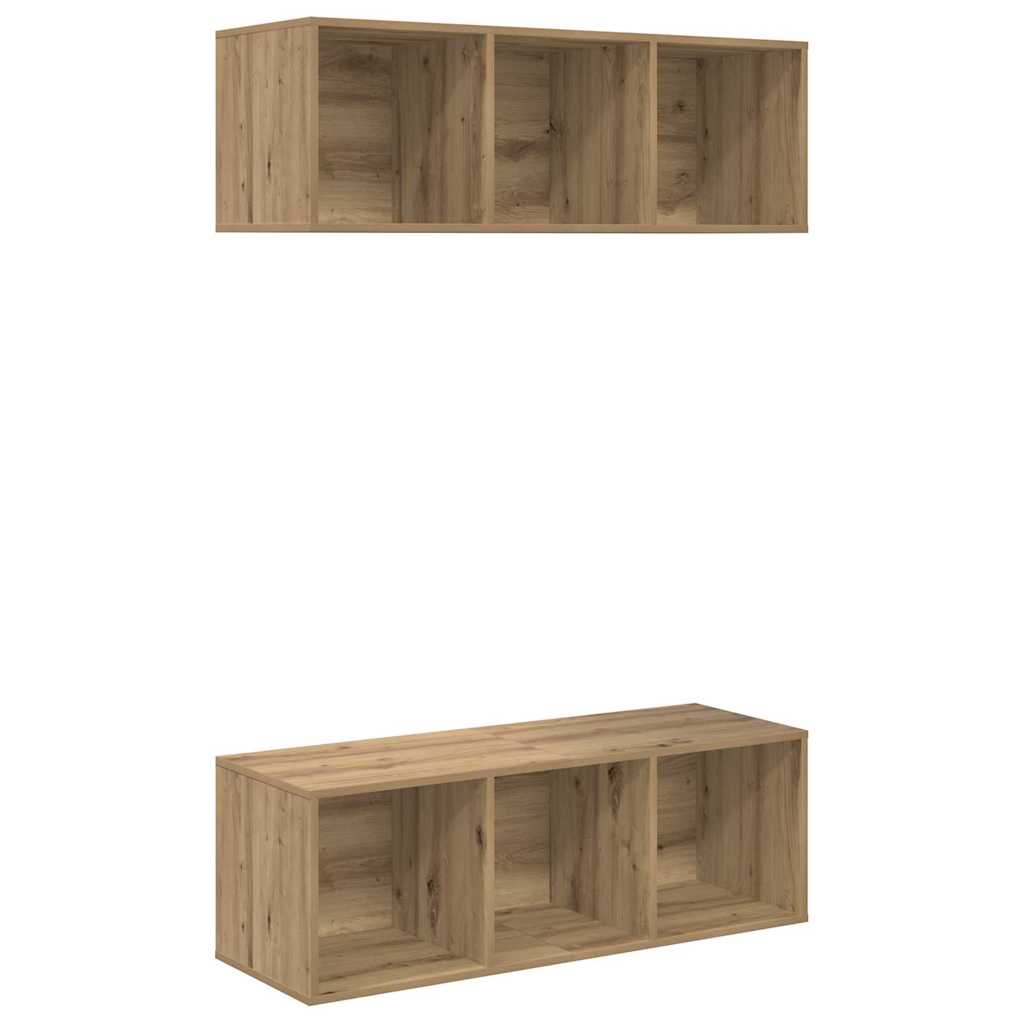 Wall TV cabinets 2 pcs artisan oak