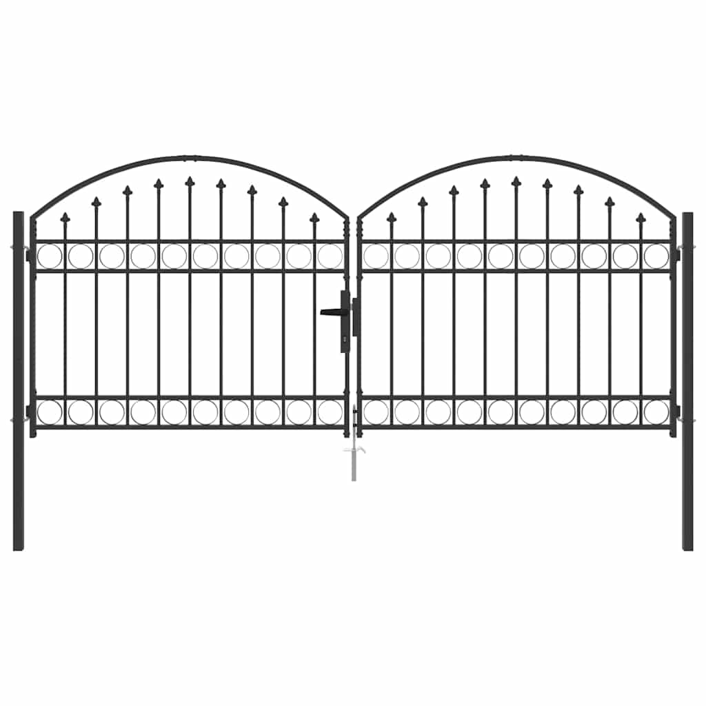 Žogs ar slēdzeni, pelēks 300 x 125 cm Tērauds