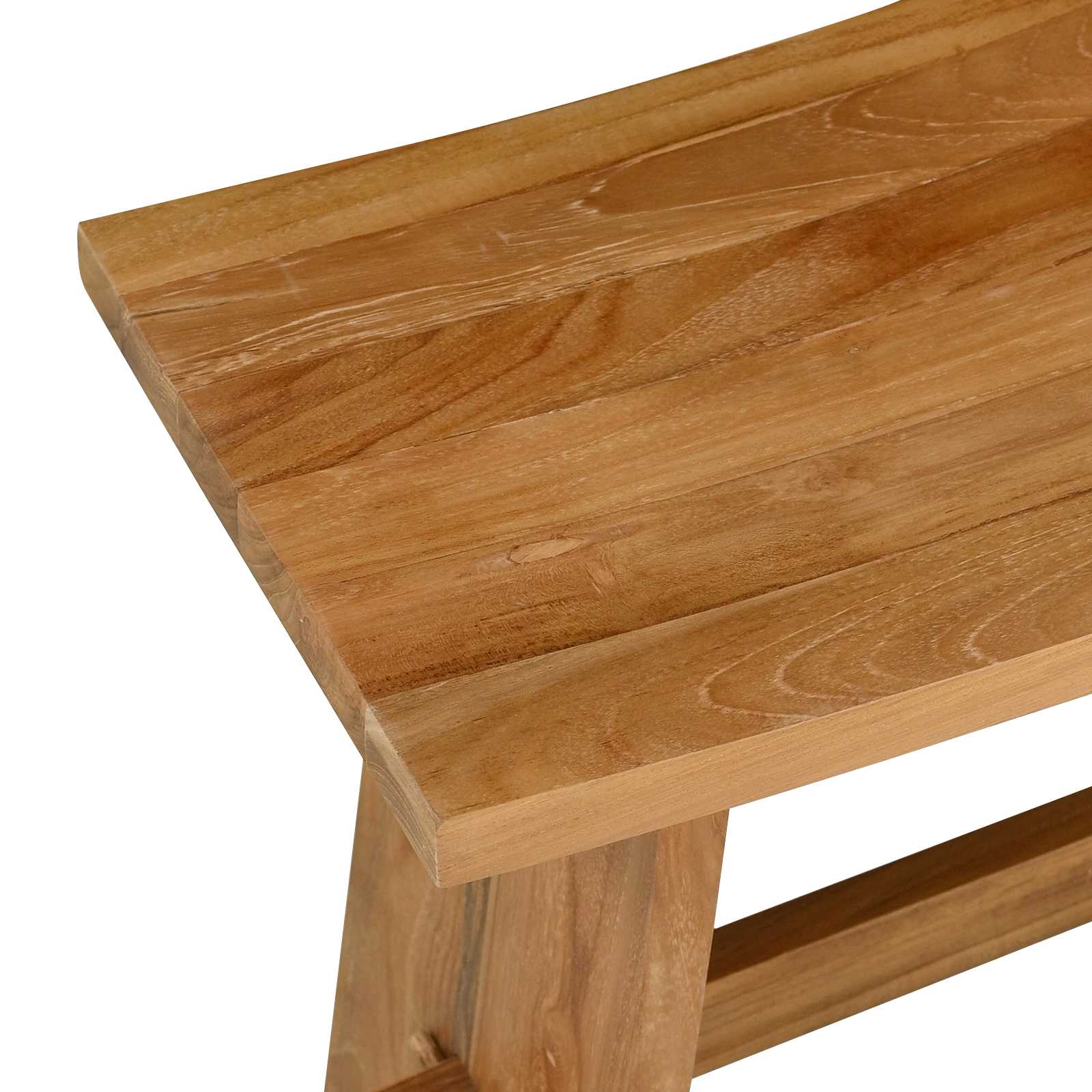 Vannas istabas taburete brūna 50 x 29,5 x 50,5 cm masīvs tīkkoks