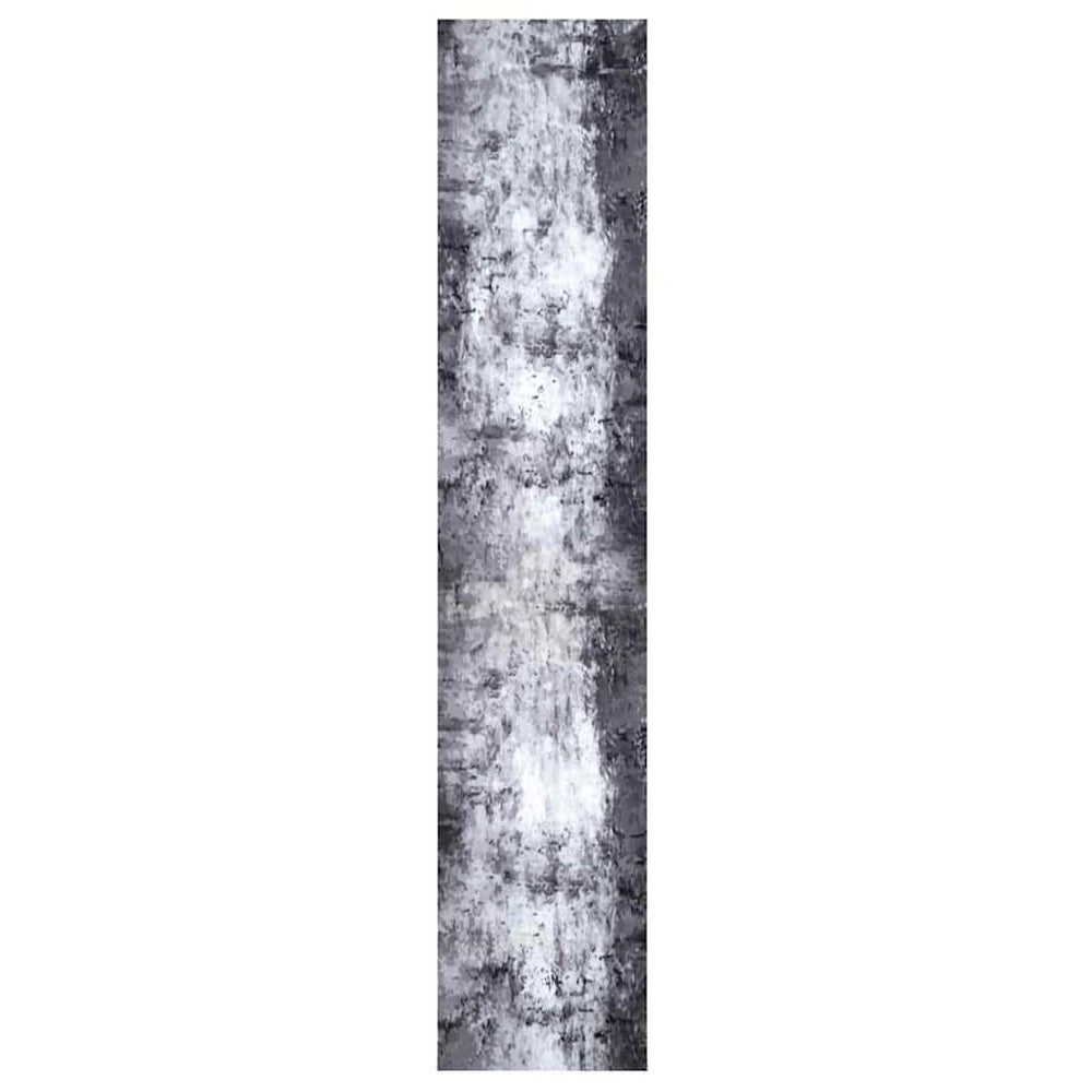 Virtuvės kilimėlis Pilka 300 x 60 cm Aksomas