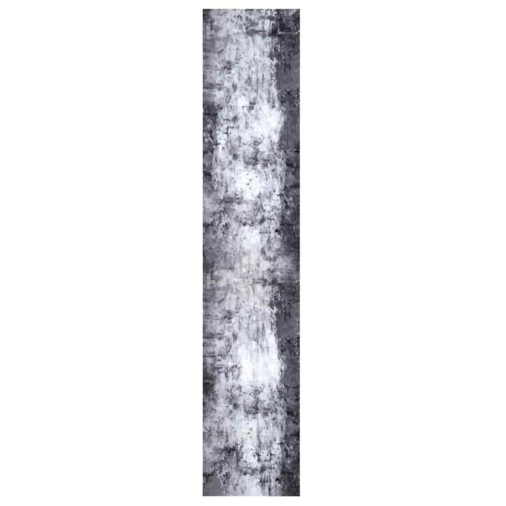 Virtuvės kilimėlis Pilka 300 x 60 cm Aksomas