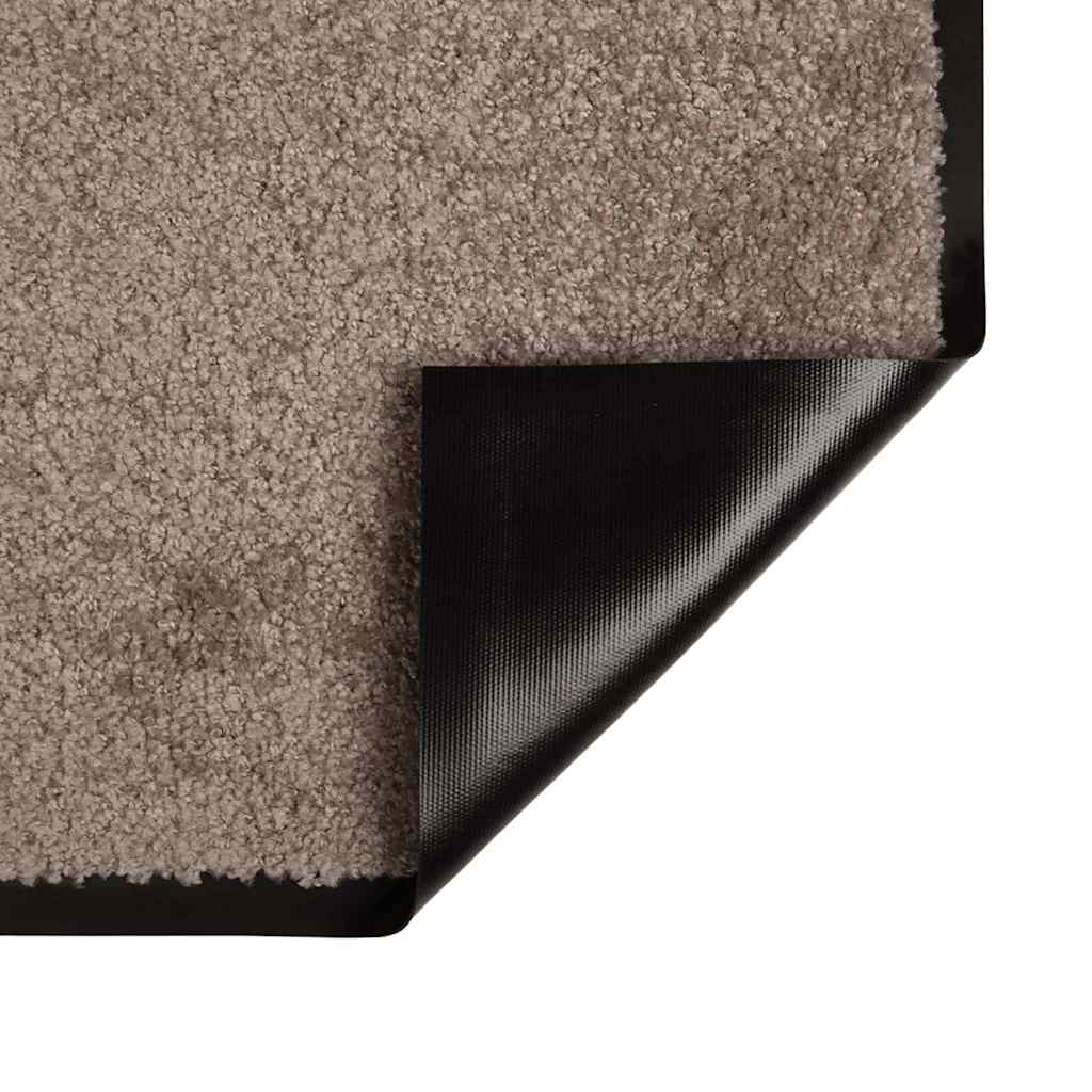 Doormat Sand 60 x 40 x 1.2 cm Teddy Fabric