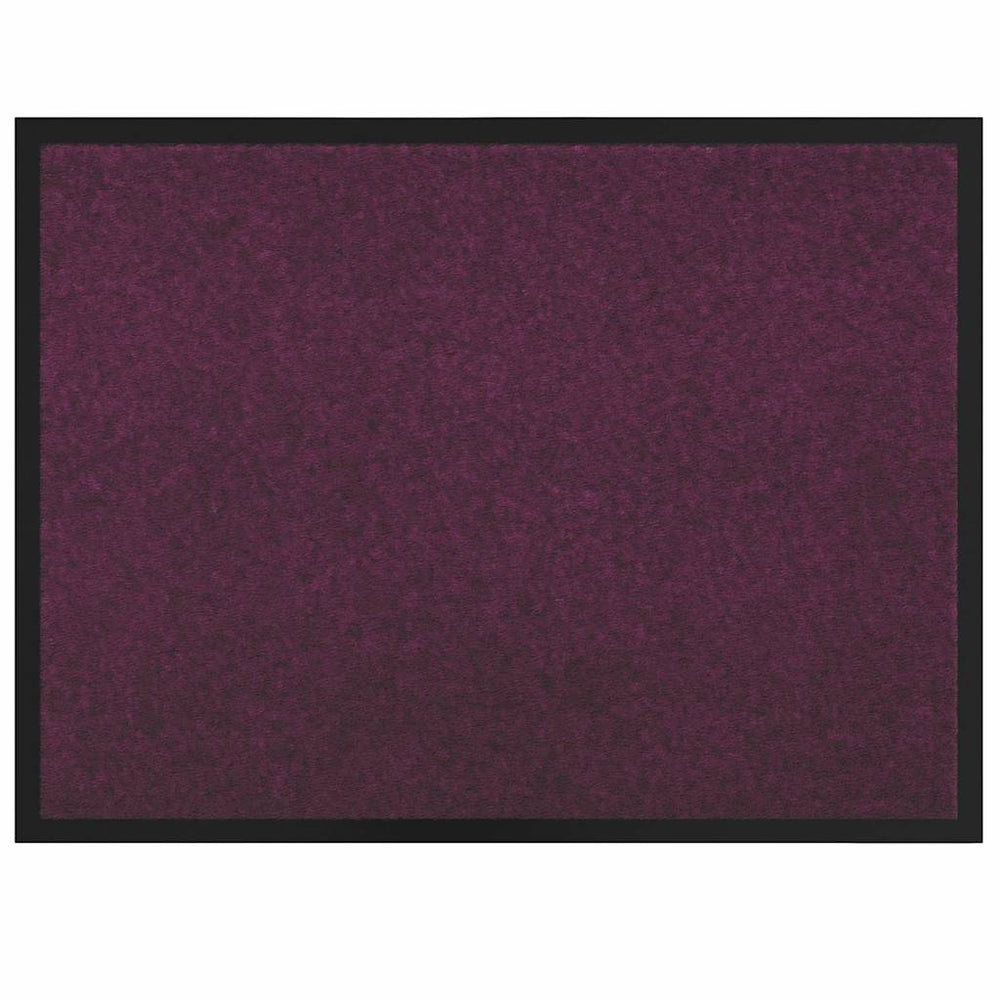 Durvju paklājs Ķiršu krāsas 60 x 40 x 1.2 cm Tedija audums