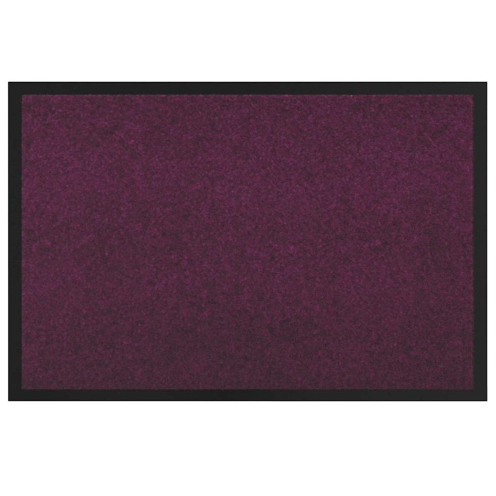 Durvju paklājs Ķiršu krāsa 80 x 120 cm Teddy Audums