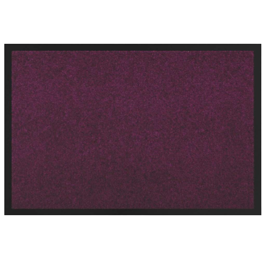 Durvju paklājs Ķiršu krāsa 80 x 120 cm Teddy Audums