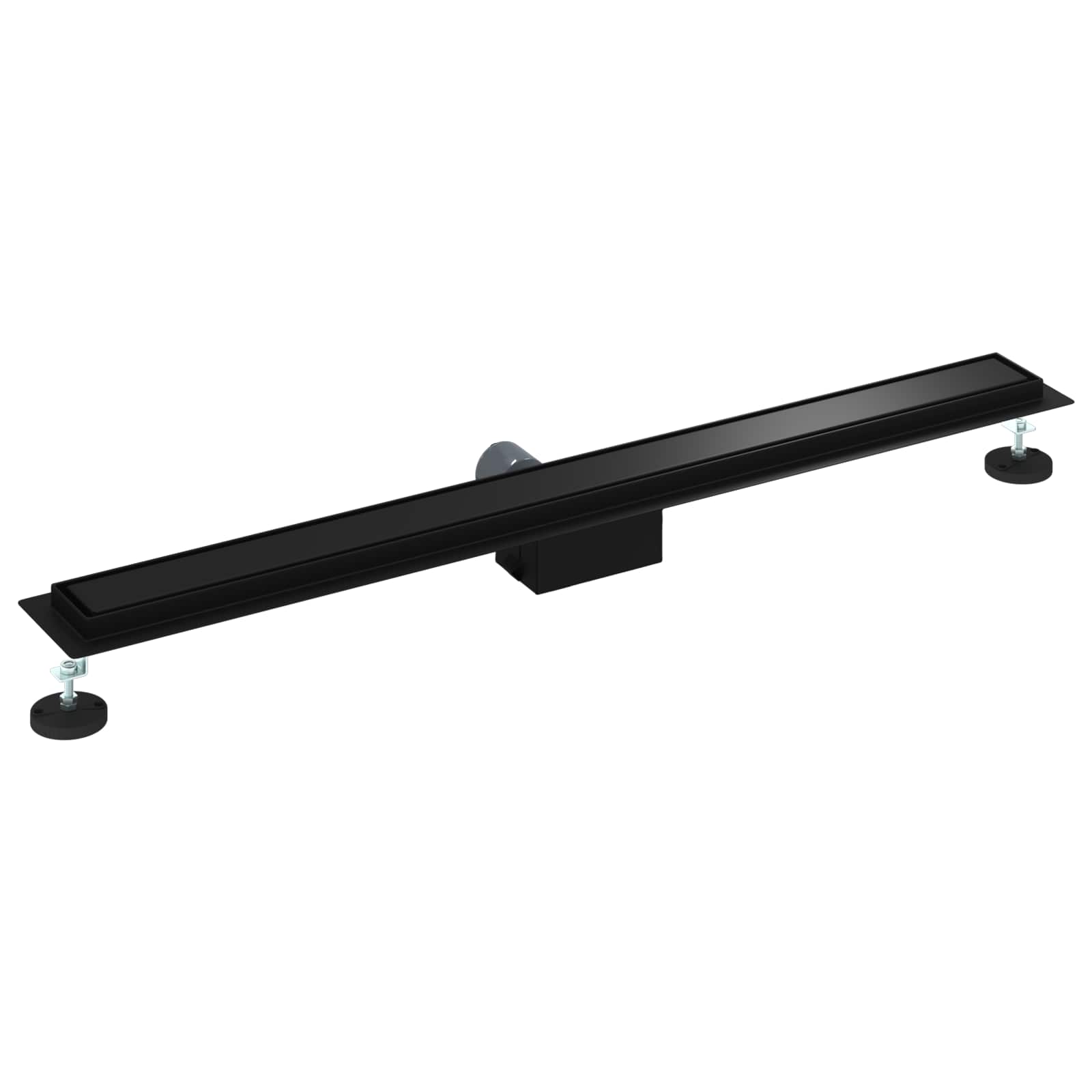 2 viename dušo nutekėjimas Juoda 100 cm