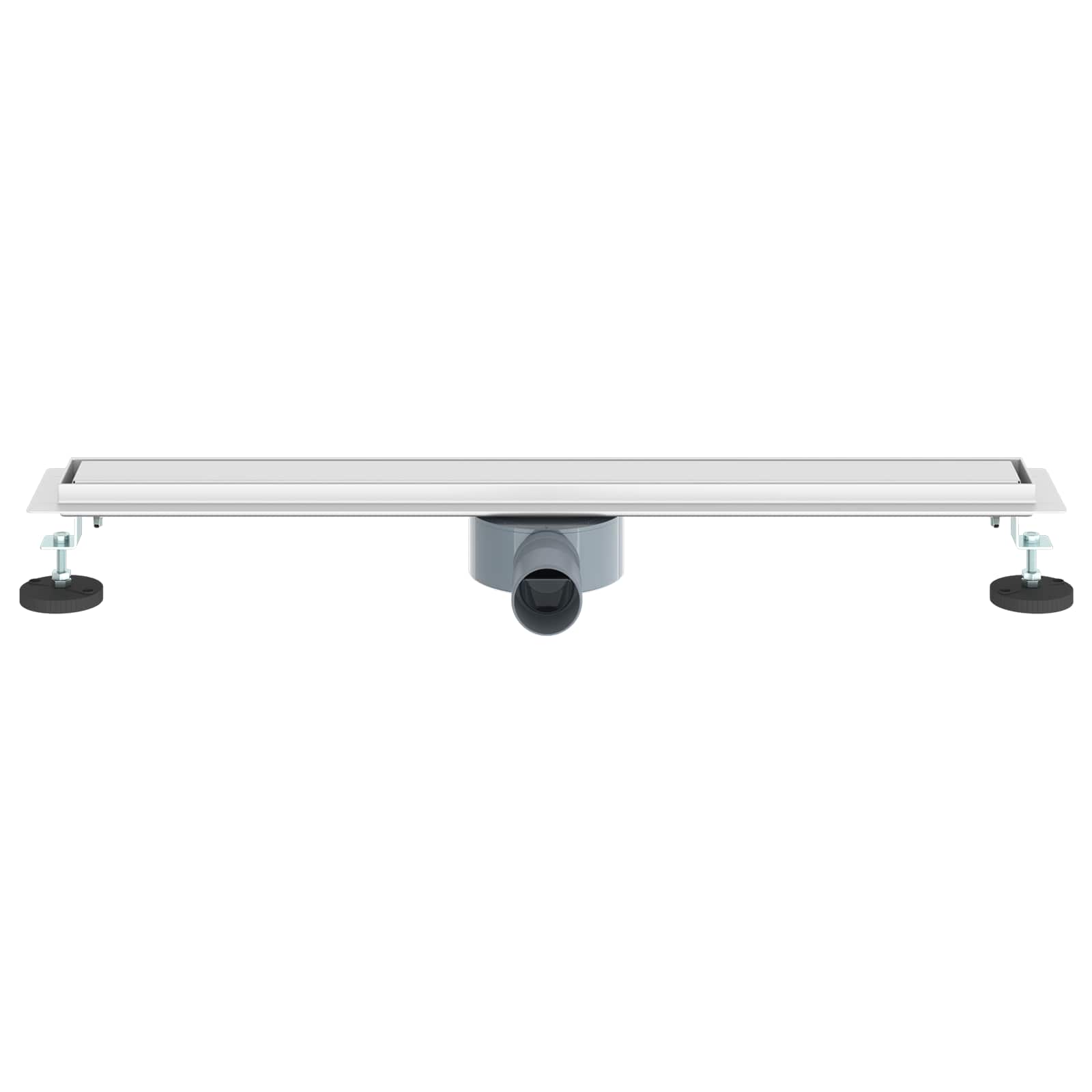 Dušo nuotekų 2-in-1 su 360° sifonu Sidabro 70 cm