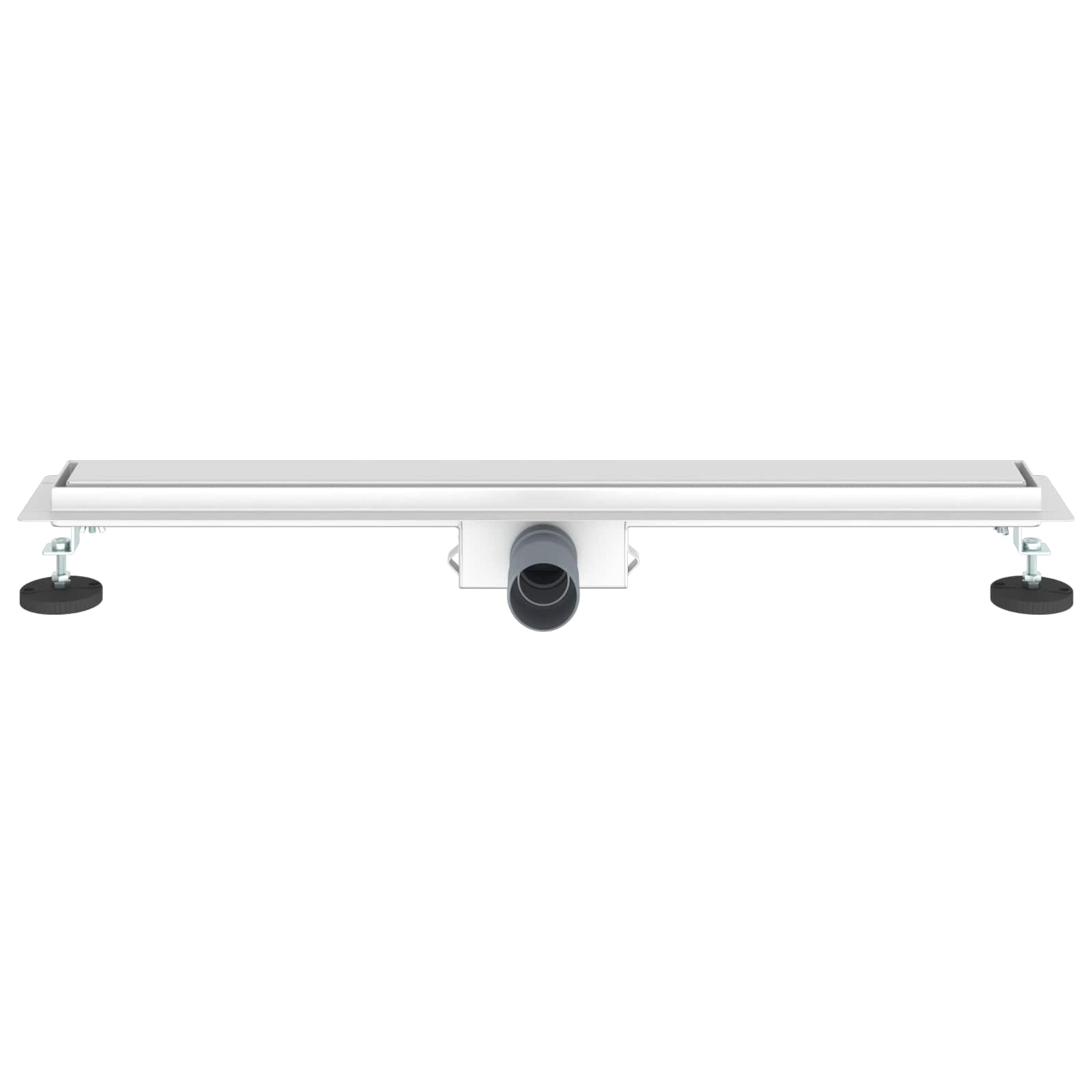 2-in-1 Shower Drain Silver 70 cm