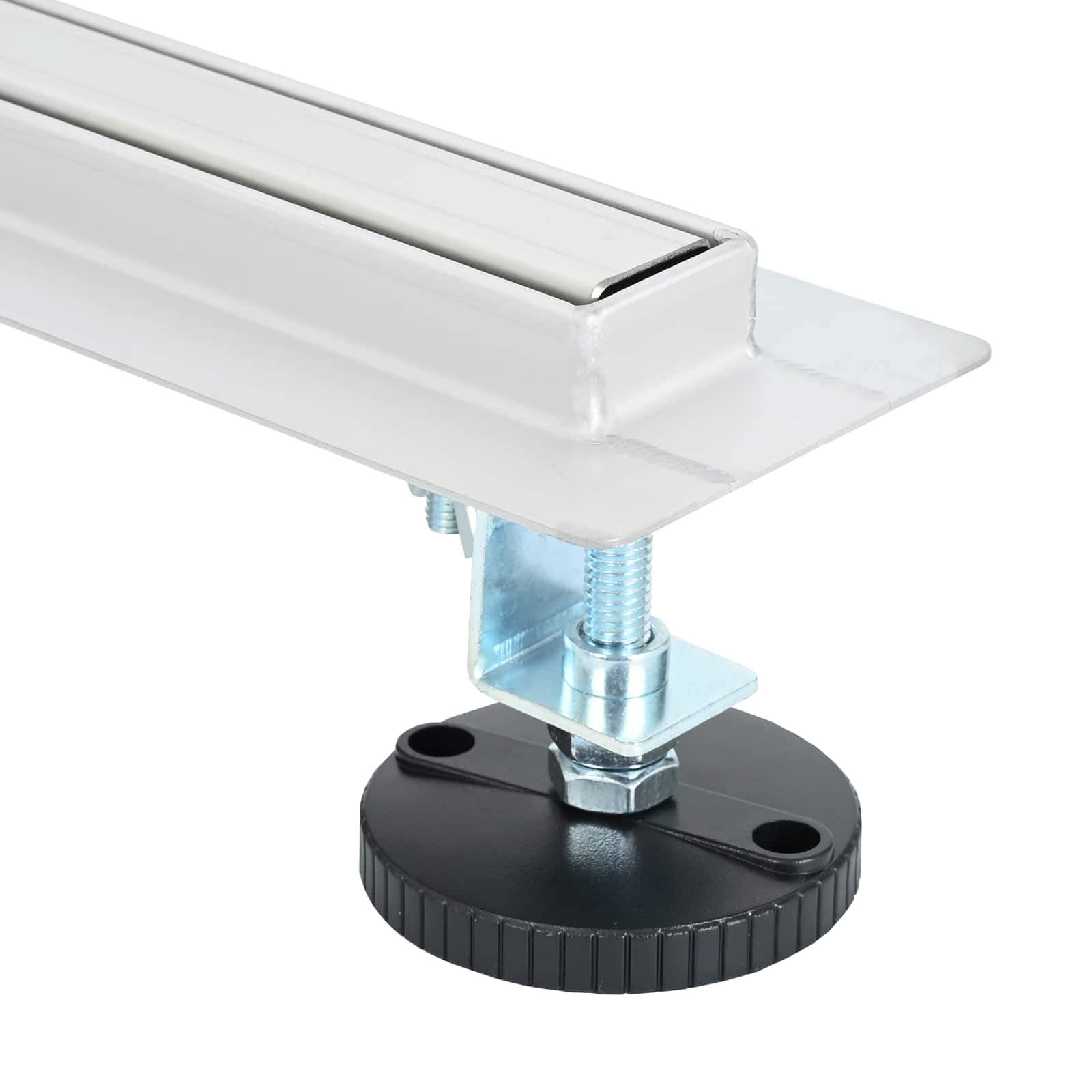 360° Shower Drain with Slim Design Silver 50 cm