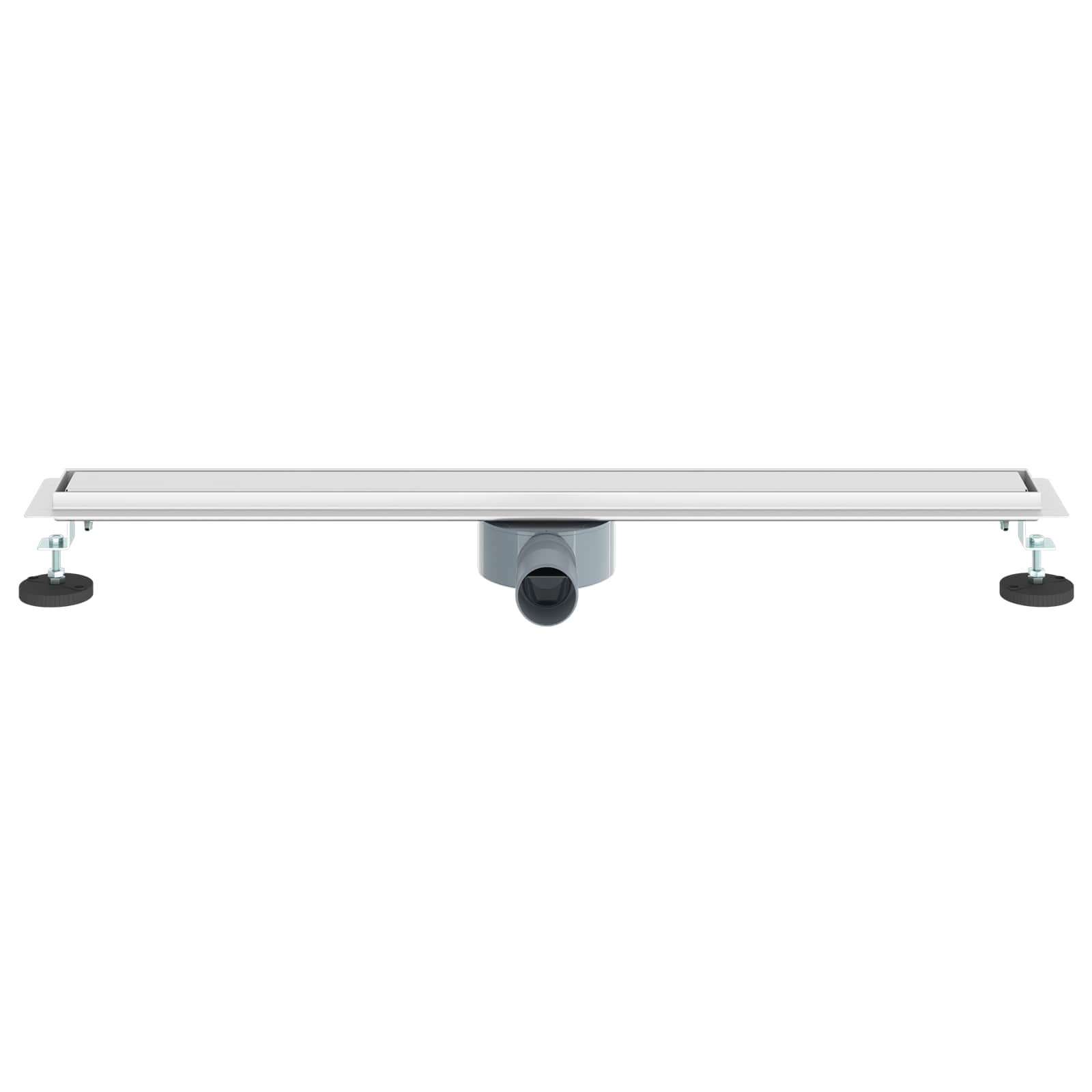 Dušas noteku 2-in-1 ar 360° sifonu Sudraba 80 cm