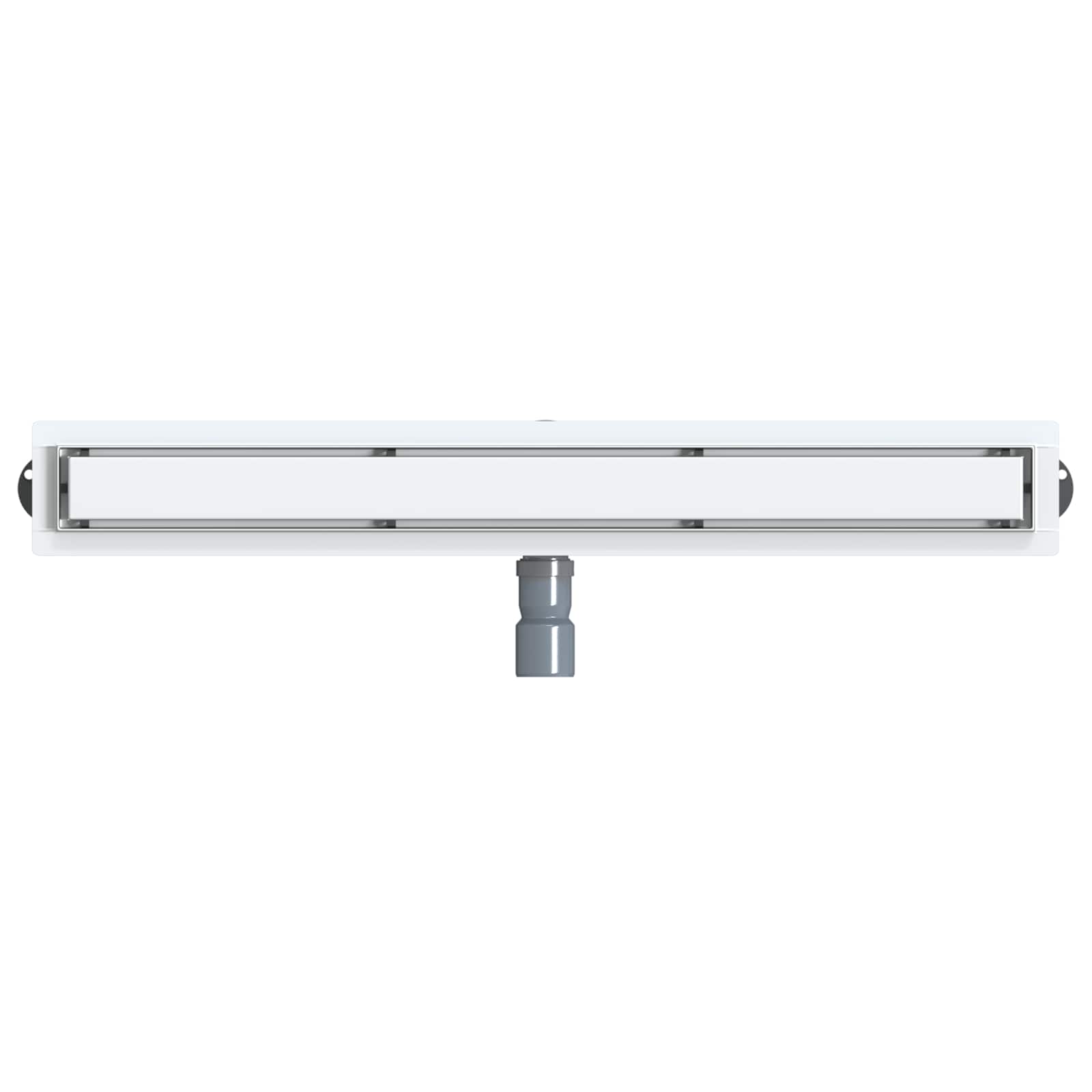 Dušas noteku 2-in-1 ar 360° sifonu Sudraba 80 cm