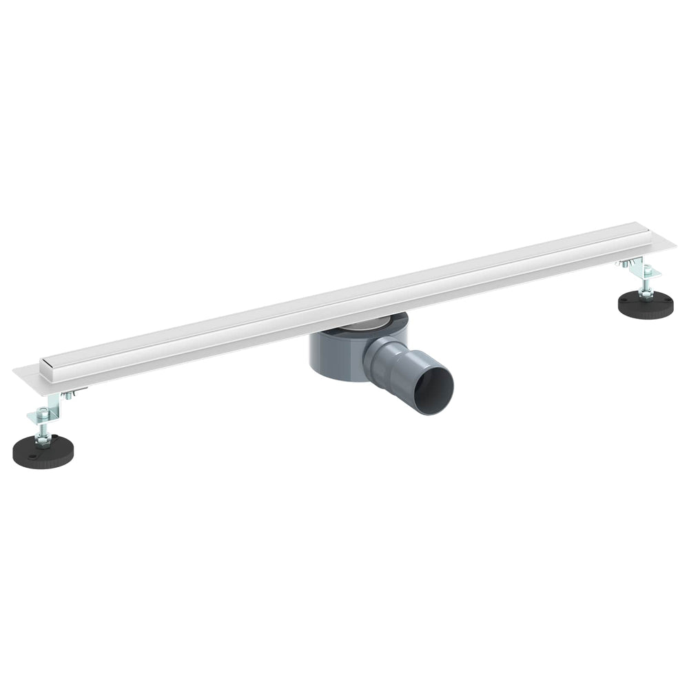 360° Dušo Nutekėjimas su Plonu Modeliu Sidabro 70 cm