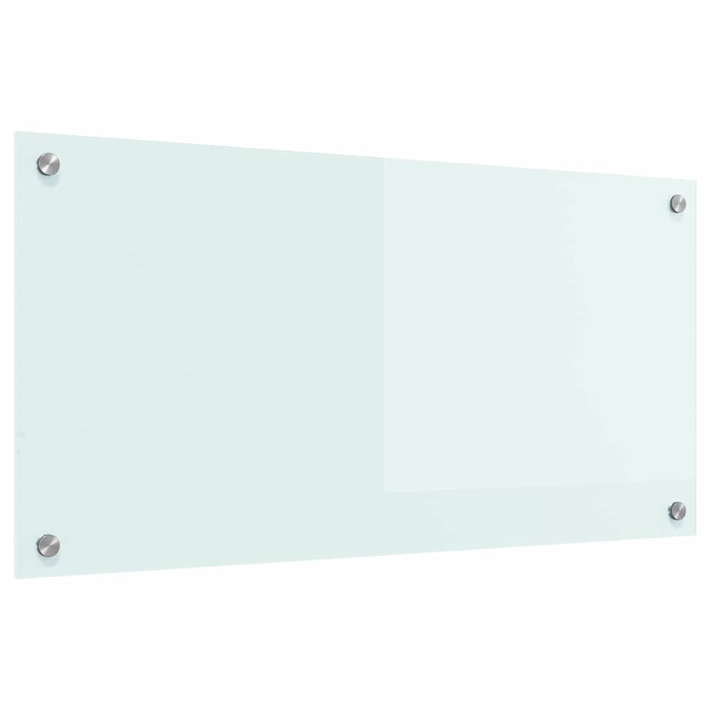Virtuvės atbraila Pienas 80 x 40 cm grūdintas stiklas