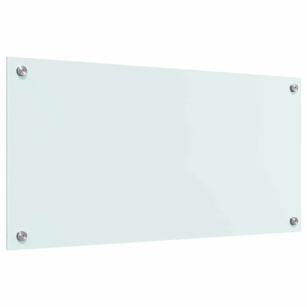 Virtuvės atbraila Pienas 80 x 40 cm grūdintas stiklas