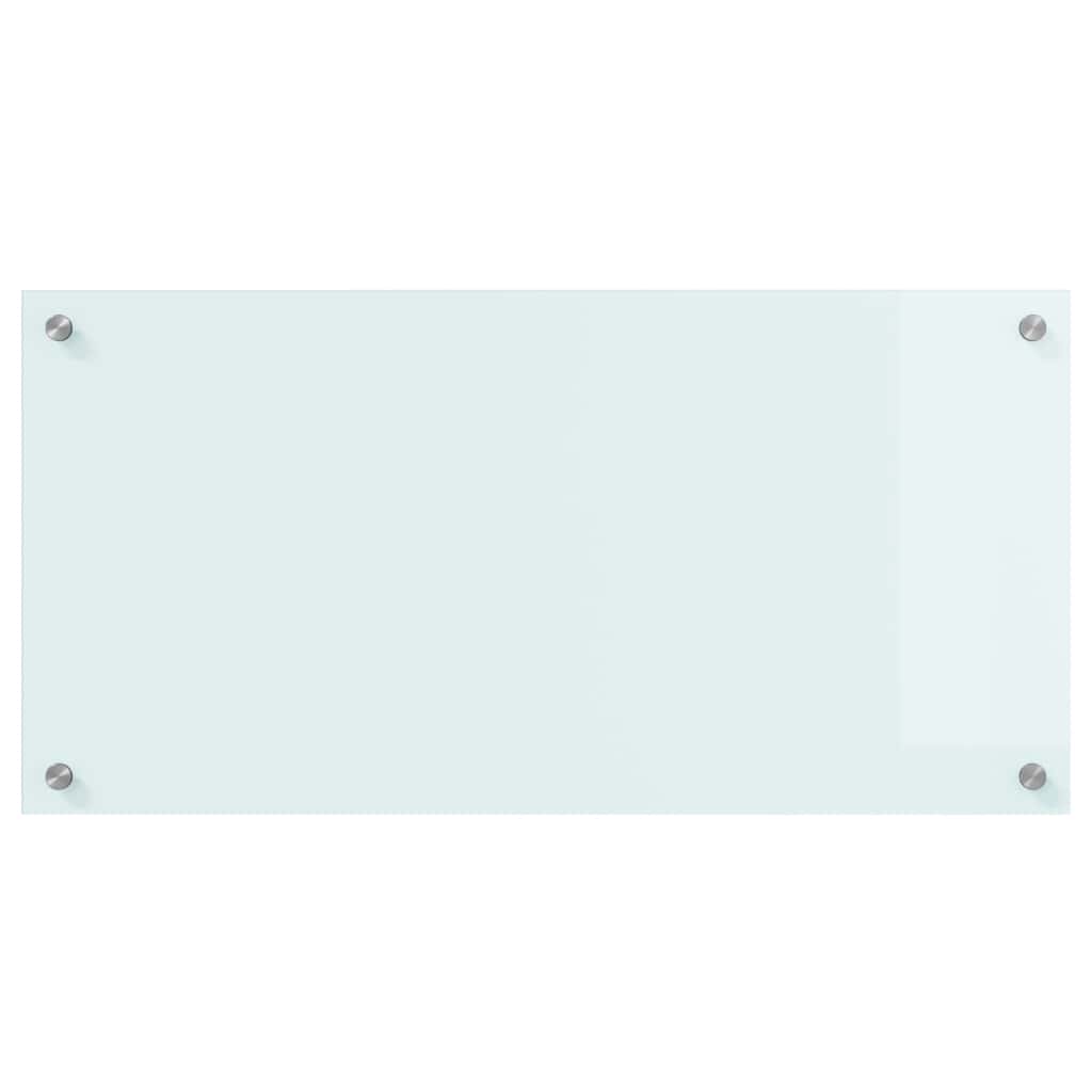 Virtuvės atbraila Pienas 80 x 40 cm grūdintas stiklas