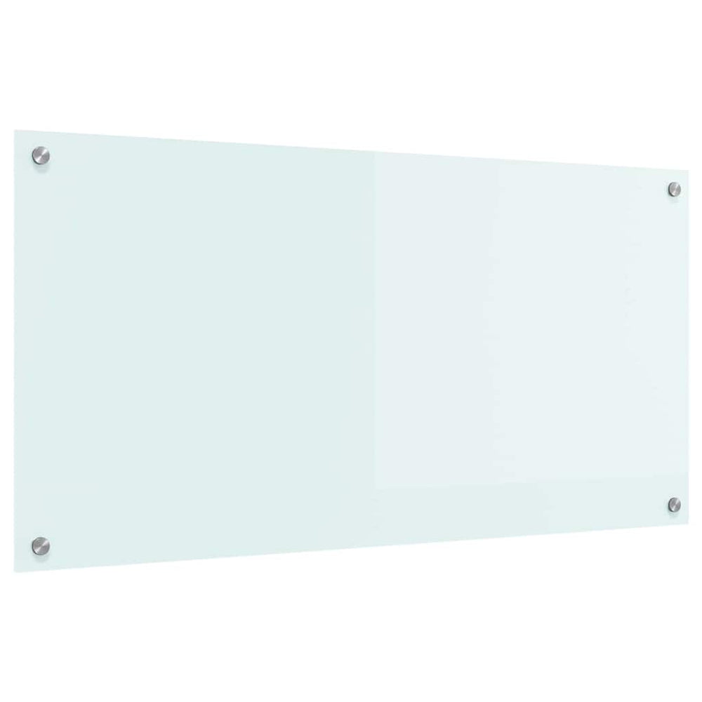 Virtuvės atbraila Pienas 100 x 50 cm grūdintas stiklas