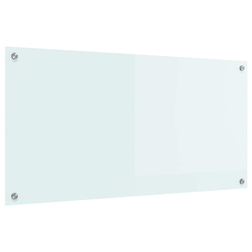 Virtuvės atbraila Pienas 100 x 50 cm grūdintas stiklas