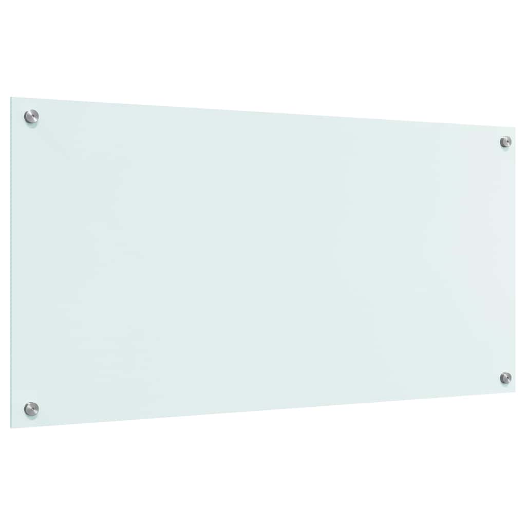 Virtuvės atbraila Pienas 100 x 50 cm grūdintas stiklas