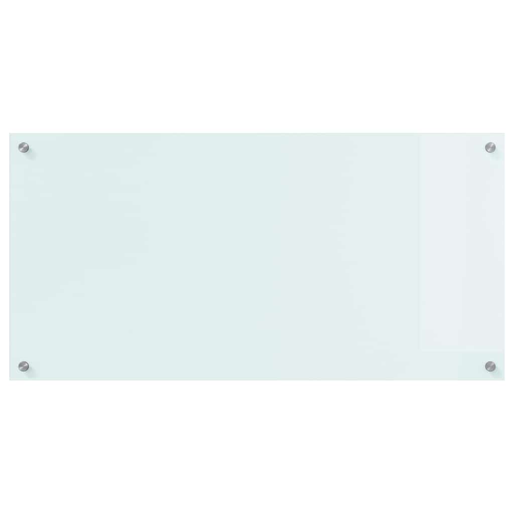 Virtuvės atbraila Pienas 100 x 50 cm grūdintas stiklas