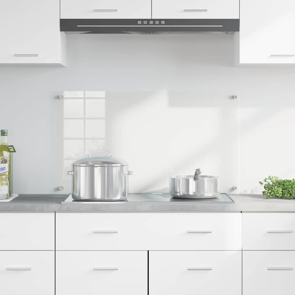 Kitchen Splashback Clear 90 x 50 cm