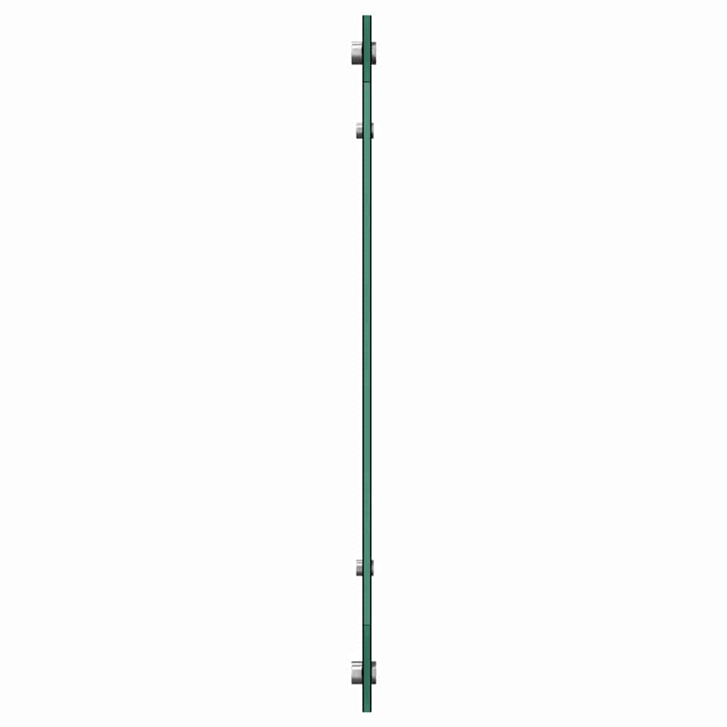 Virtuvės užpakalinė plokštė Juoda 80 x 60 cm grūdintas stiklas