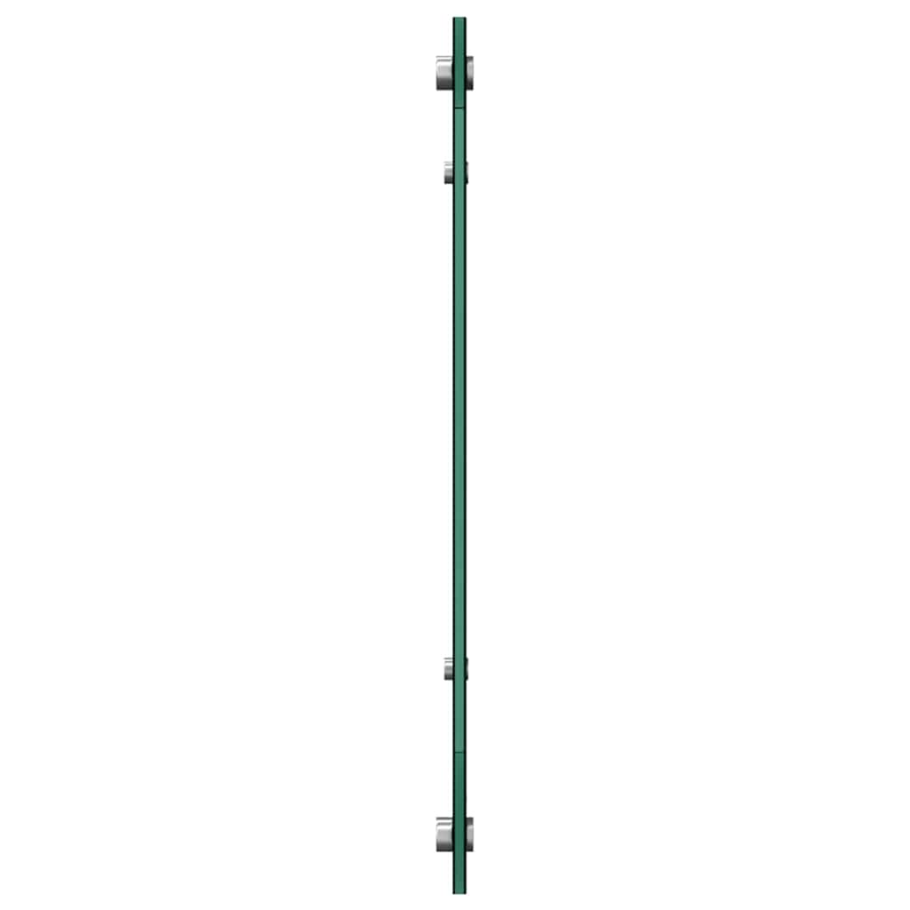 Virtuvės užpakalinė plokštė Juoda 90 x 50 cm grūdintas stiklas