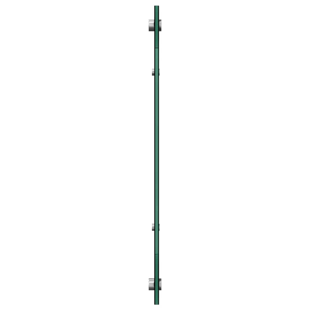 Virtuvės užpakalinė plokštė Juoda 100 x 50 cm grūdintas stiklas