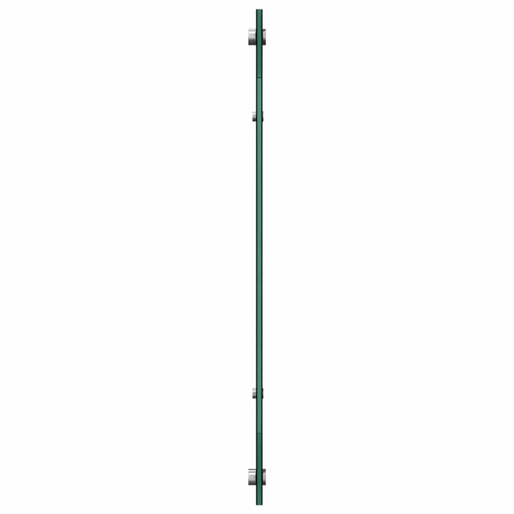 Virtuvės užpakalinė plokštė Juoda 100 x 60 cm grūdintas stiklas