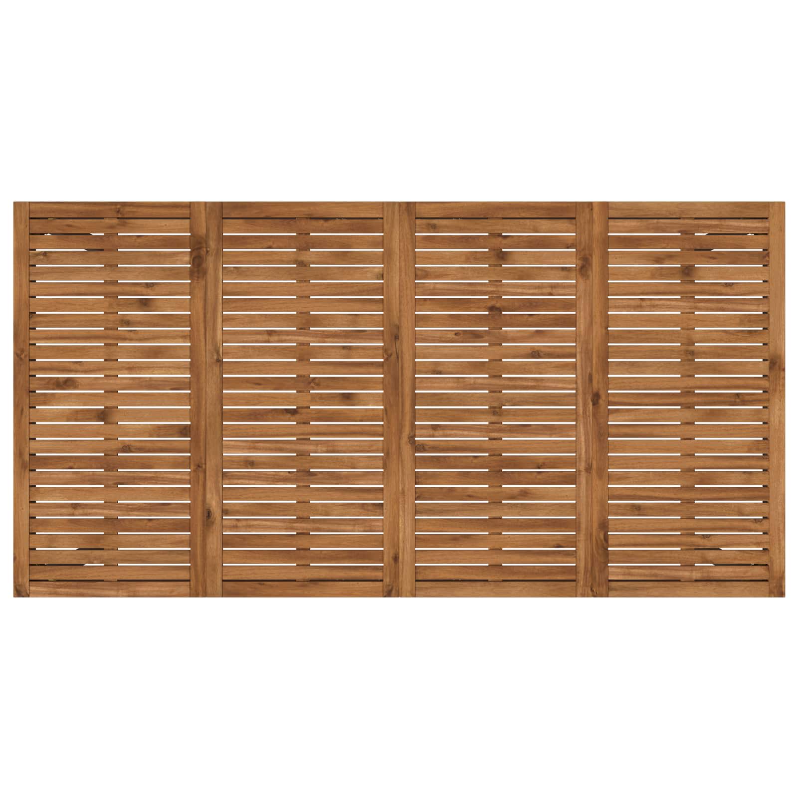Sodo Baro Stalas Natūrali ir juoda 196 x 100,5 x 105 cm