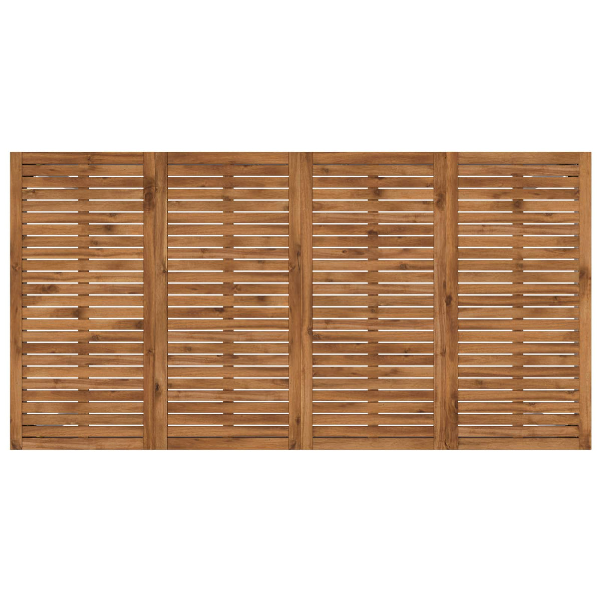 Sodo Baro Stalas Natūrali ir Balta 196 x 100,5 x 105 cm