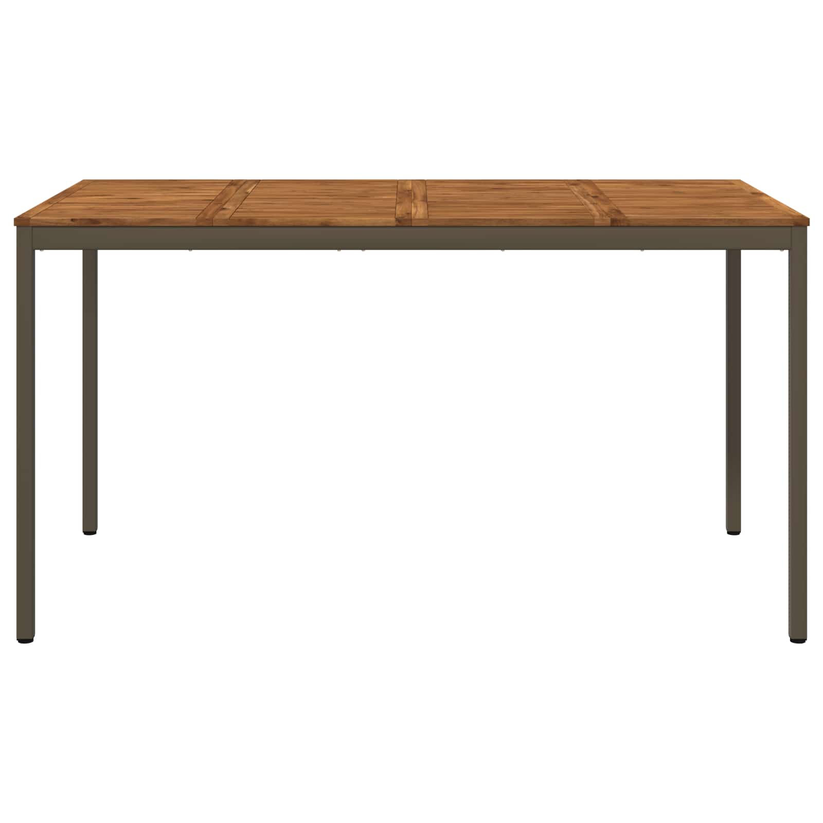 Sodo Baro Stalas Natūralus ir kava 196 x 100,5 x 105 cm