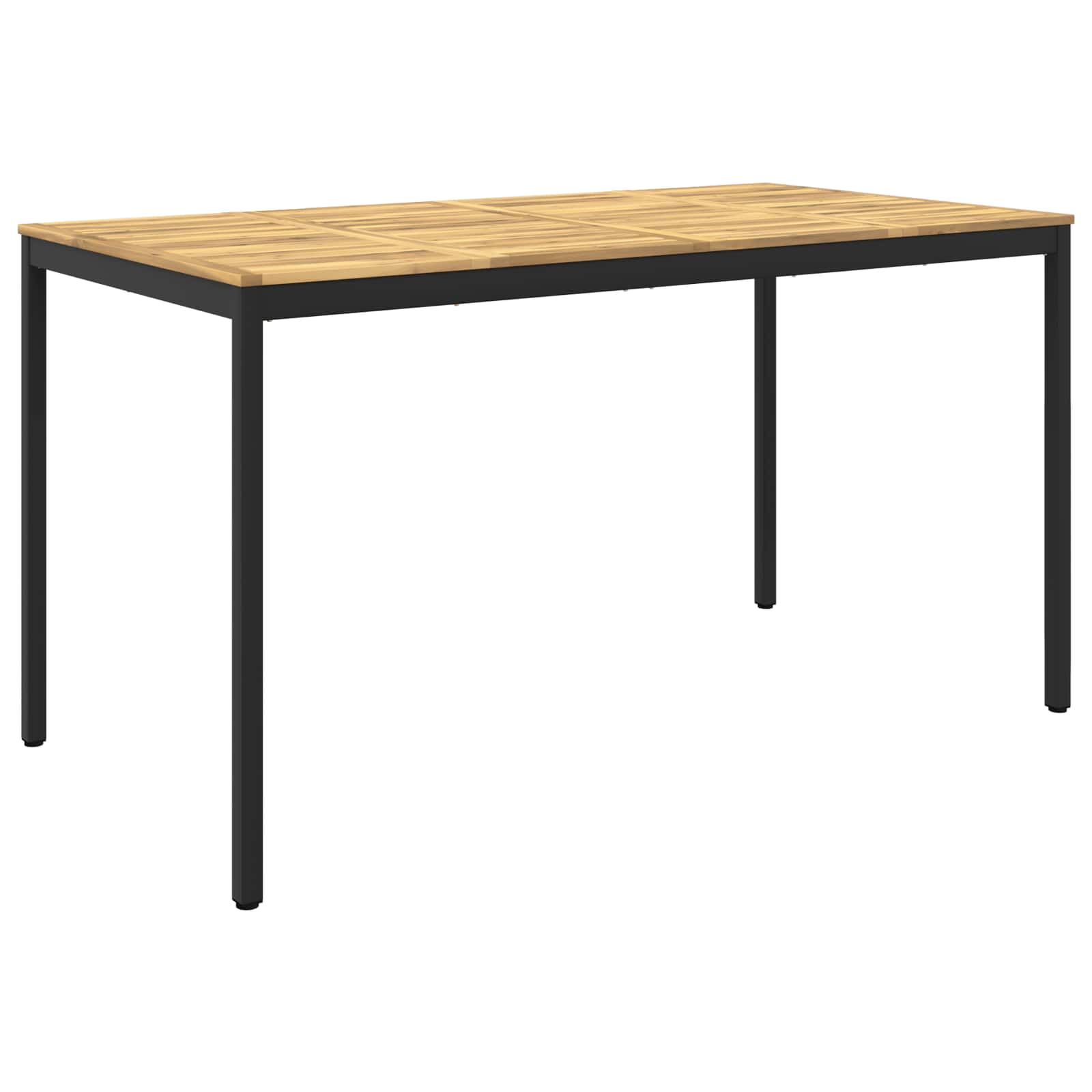Sodo Baro Stalas Balta ir juoda 196 x 100,5 x 105 cm