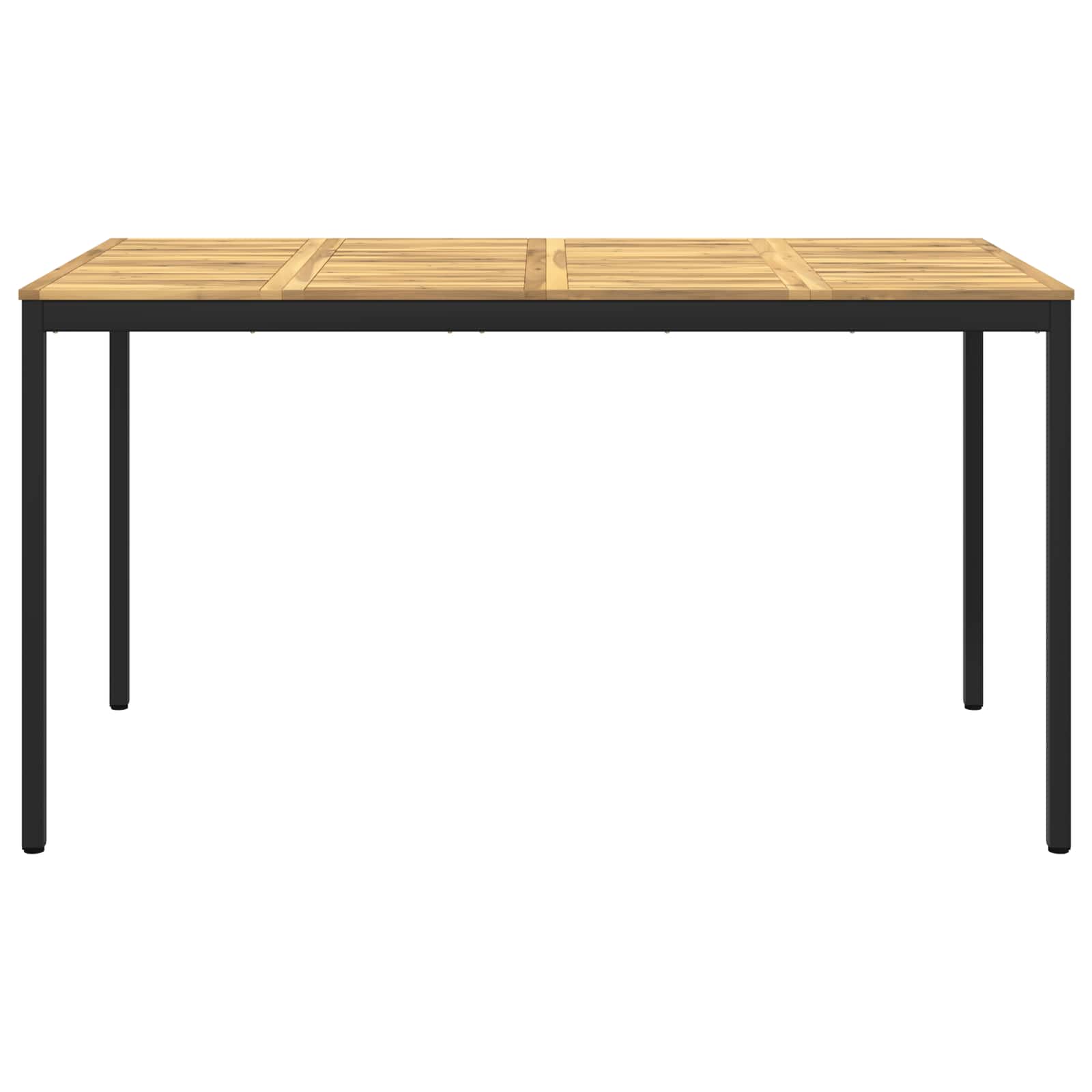 Sodo Baro Stalas Balta ir juoda 196 x 100,5 x 105 cm