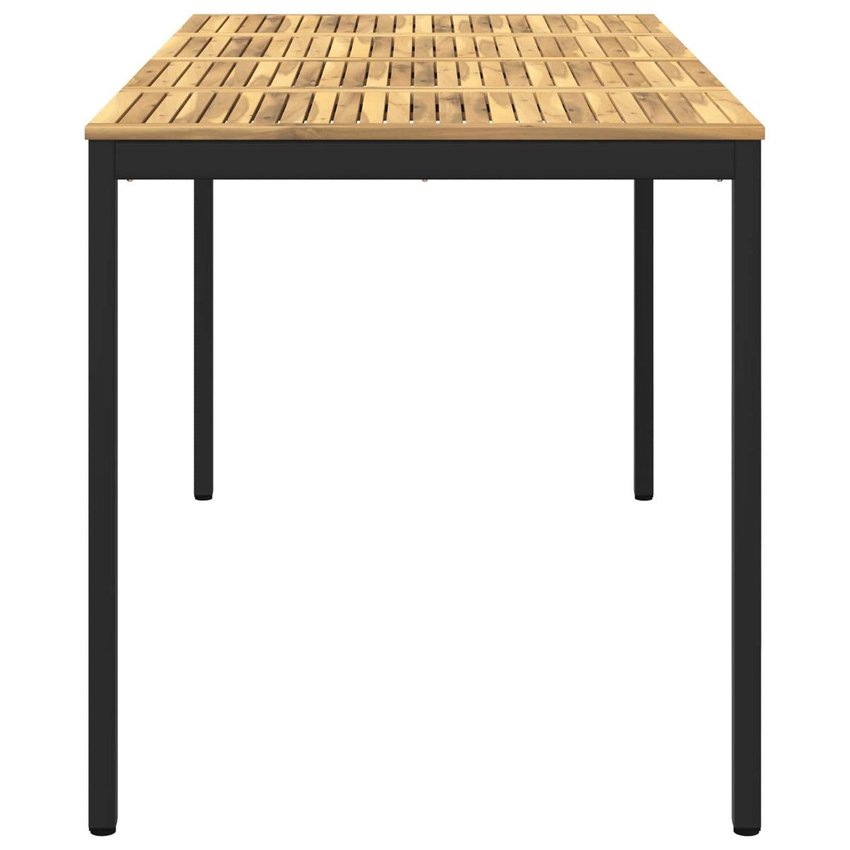 Sodo Baro Stalas Balta ir juoda 196 x 100,5 x 105 cm