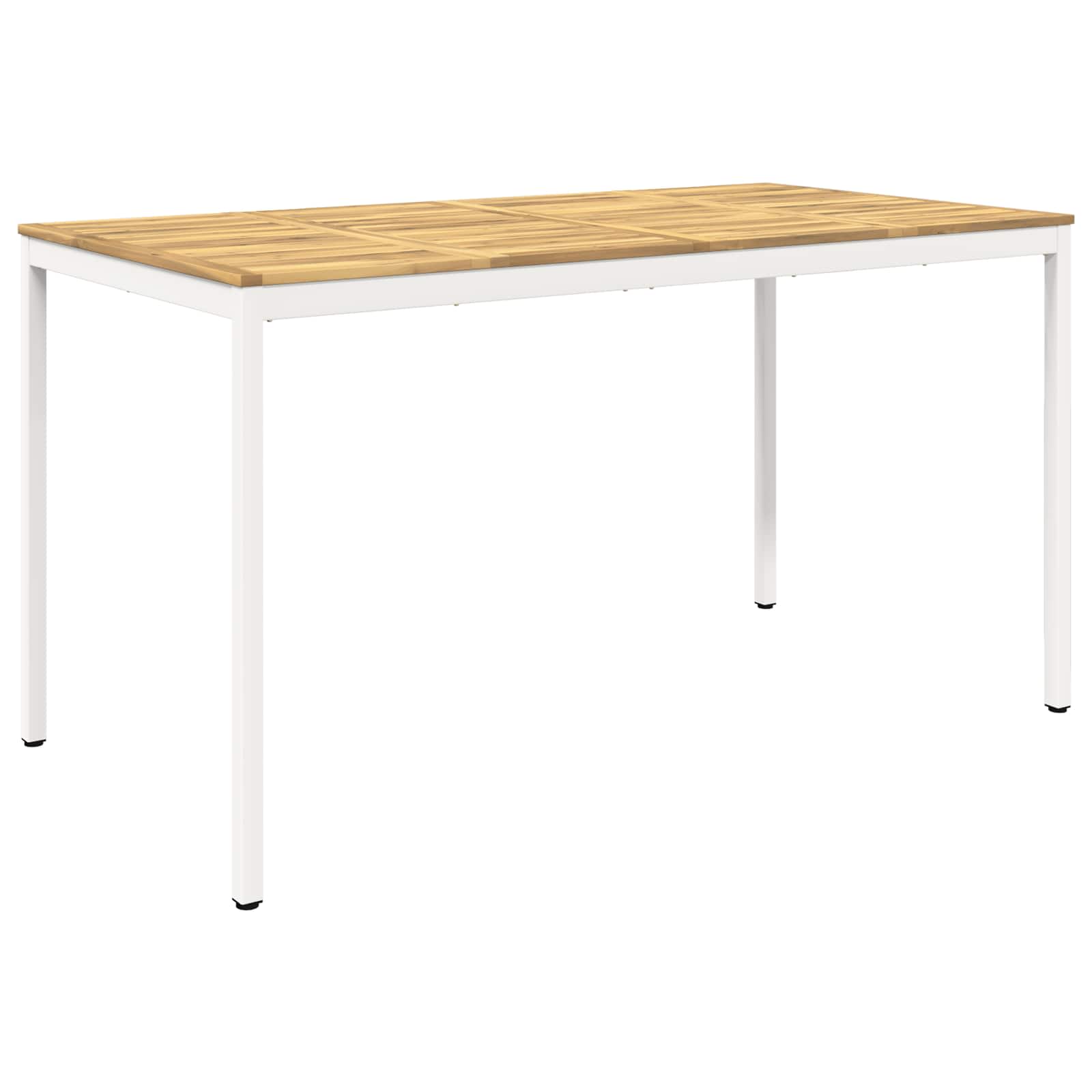 Sodo Baro Stalas Balta 196 x 100,5 x 105 cm