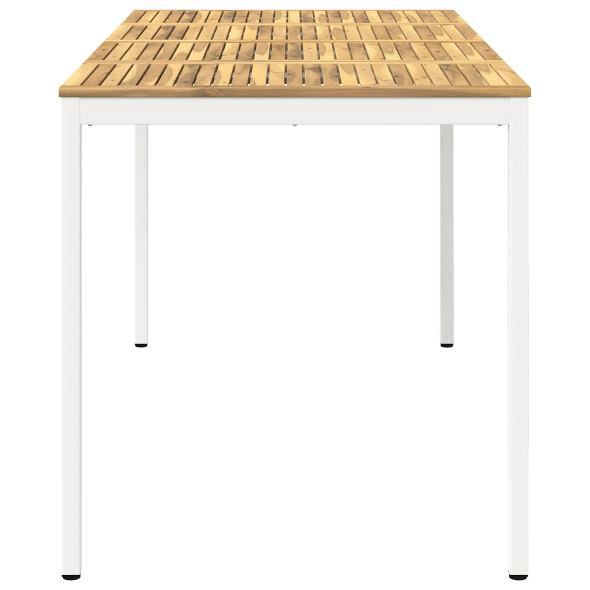 Sodo Baro Stalas Balta 196 x 100,5 x 105 cm