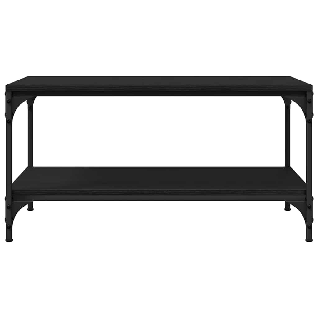 Coffee table black oak Engineered wood