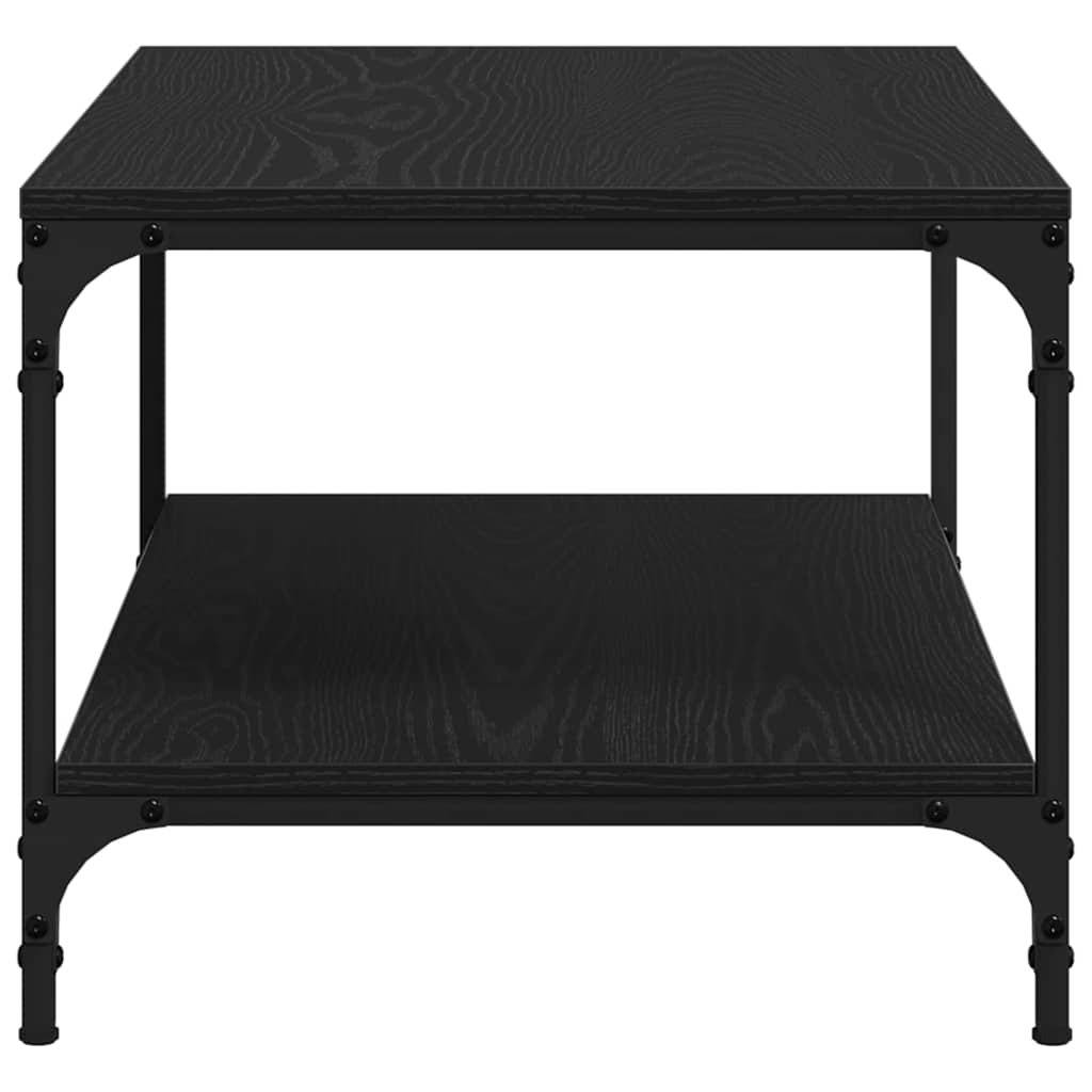 Coffee table black oak Engineered wood