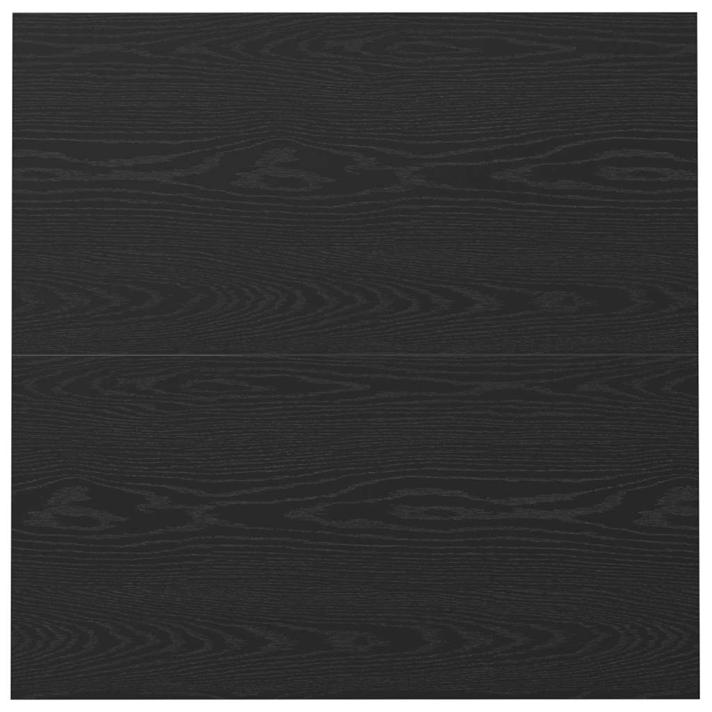 Kafijas galdiņš melns ozols 100 x 100 x 40 cm Apstrādāta koksne
