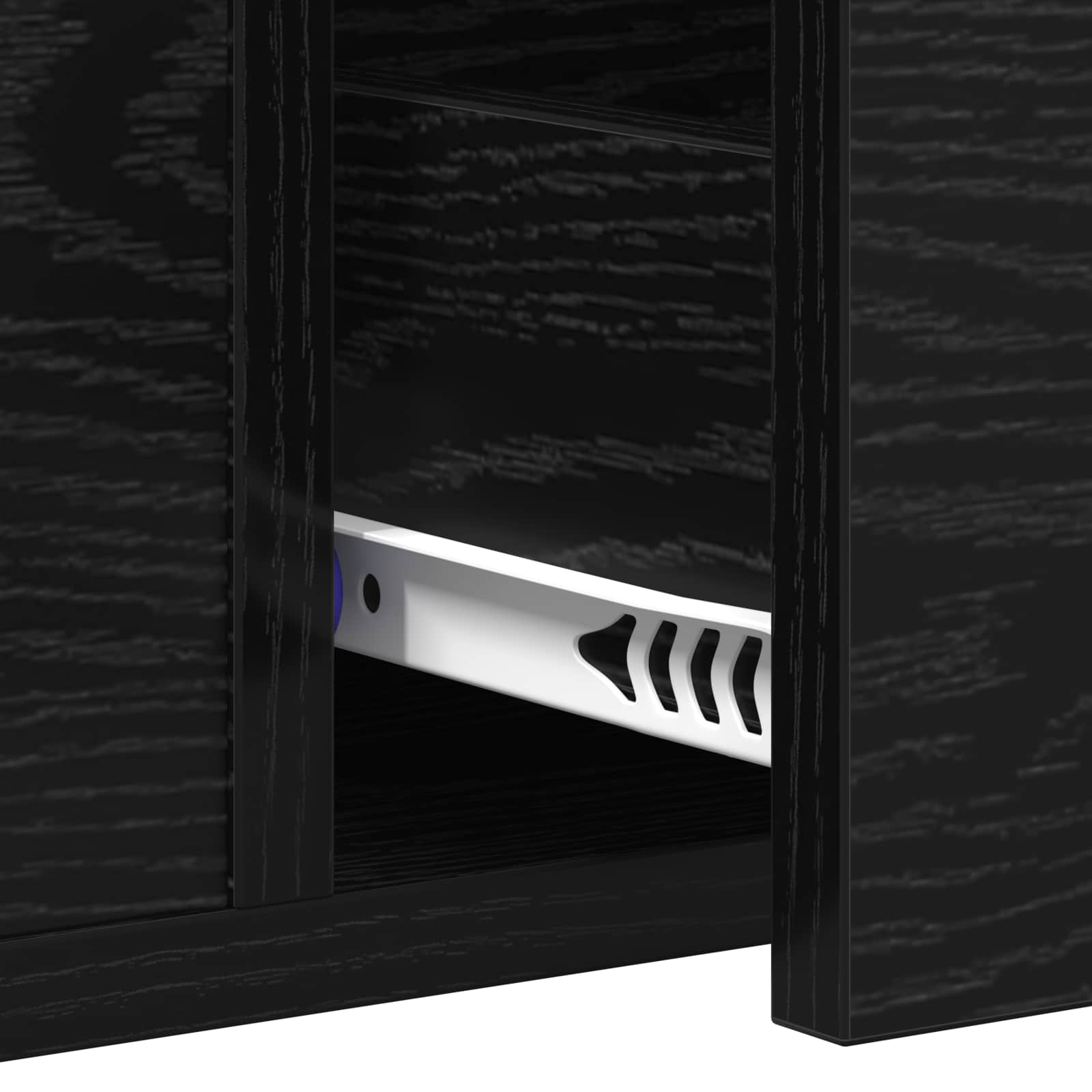 Konsoles galds Kita melns ozols 100 x 34.5 x 75 cm