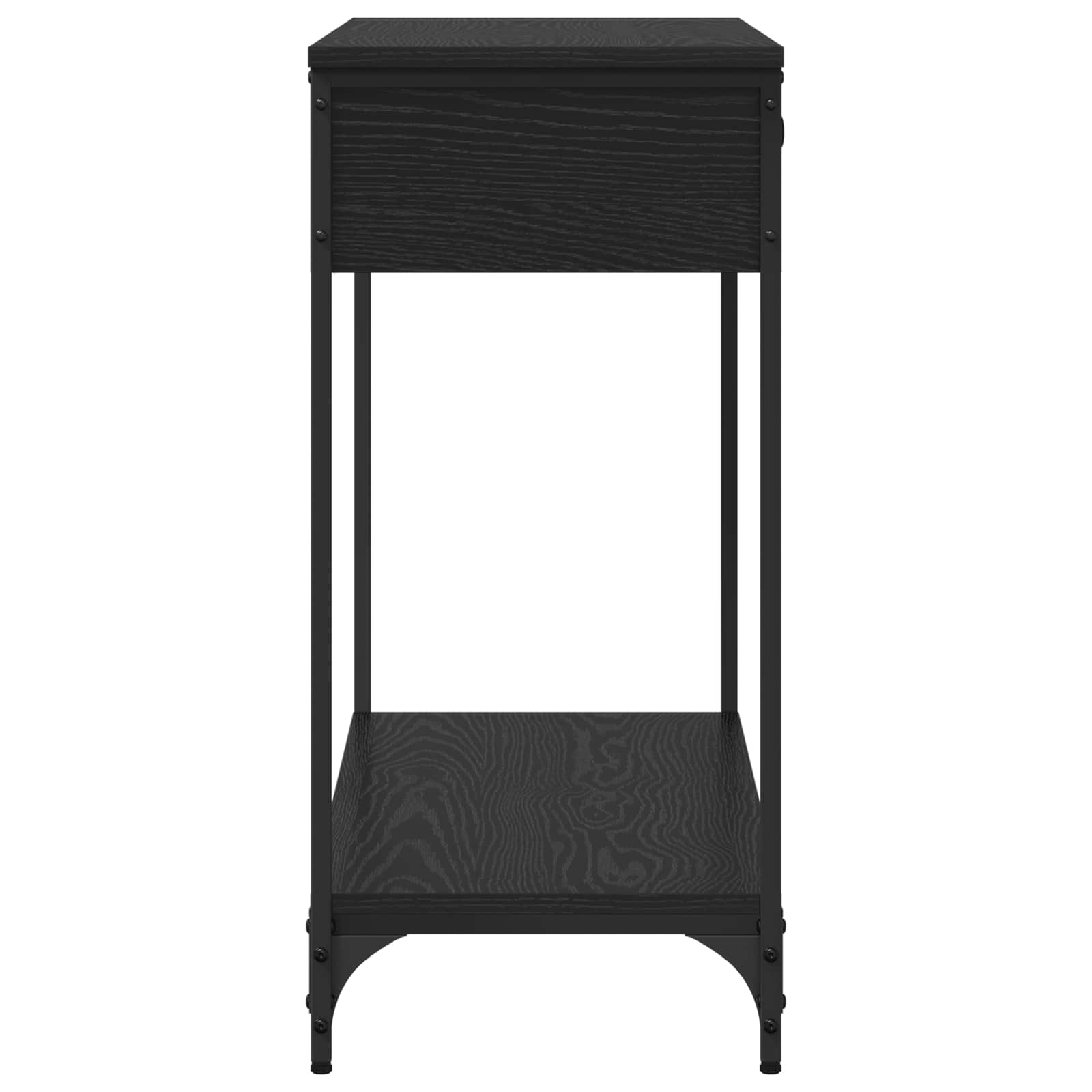 Konsoles galds Kita melns ozols 100 x 34.5 x 75 cm