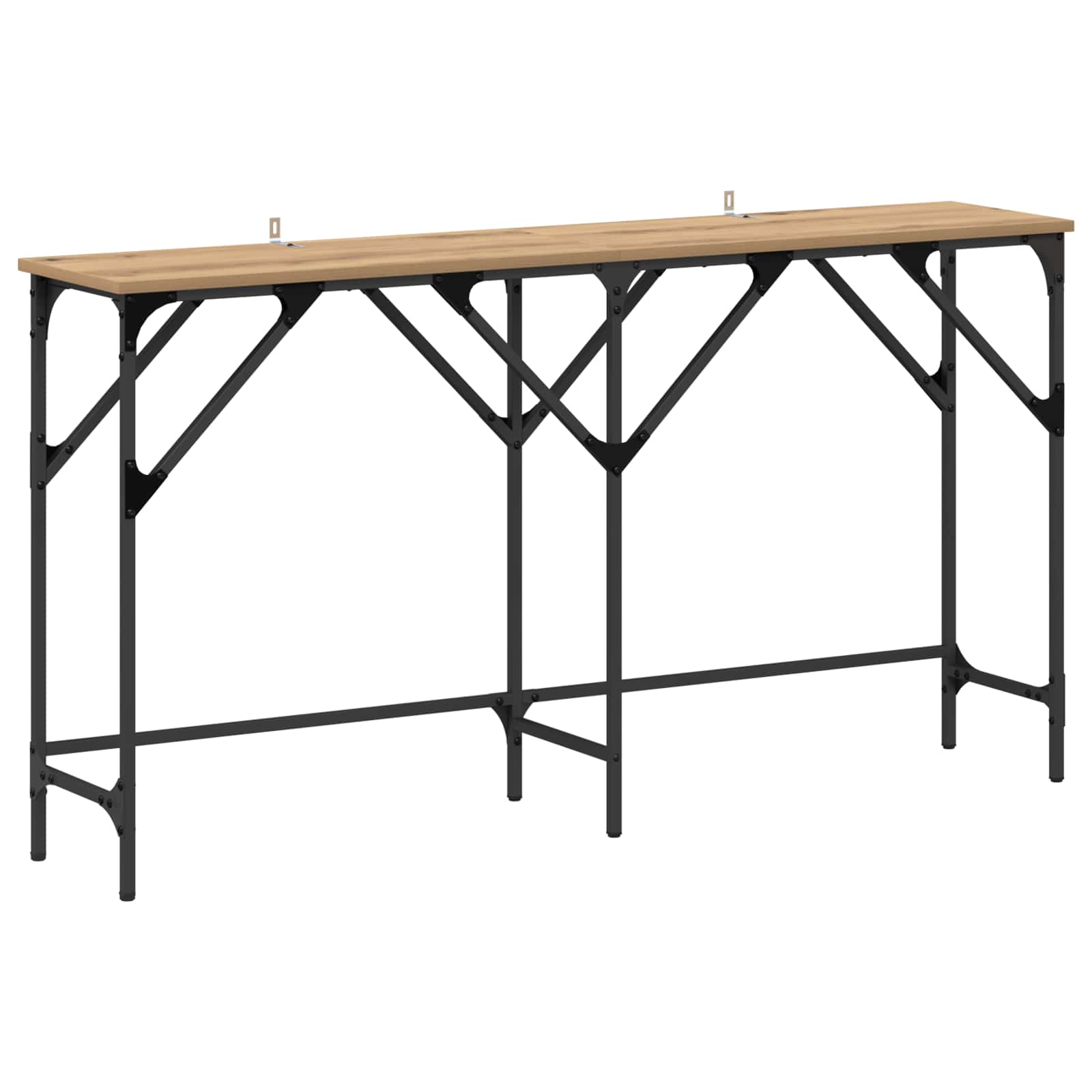 Konsoles galds artisan ozols 140 x 29 x 75 cm